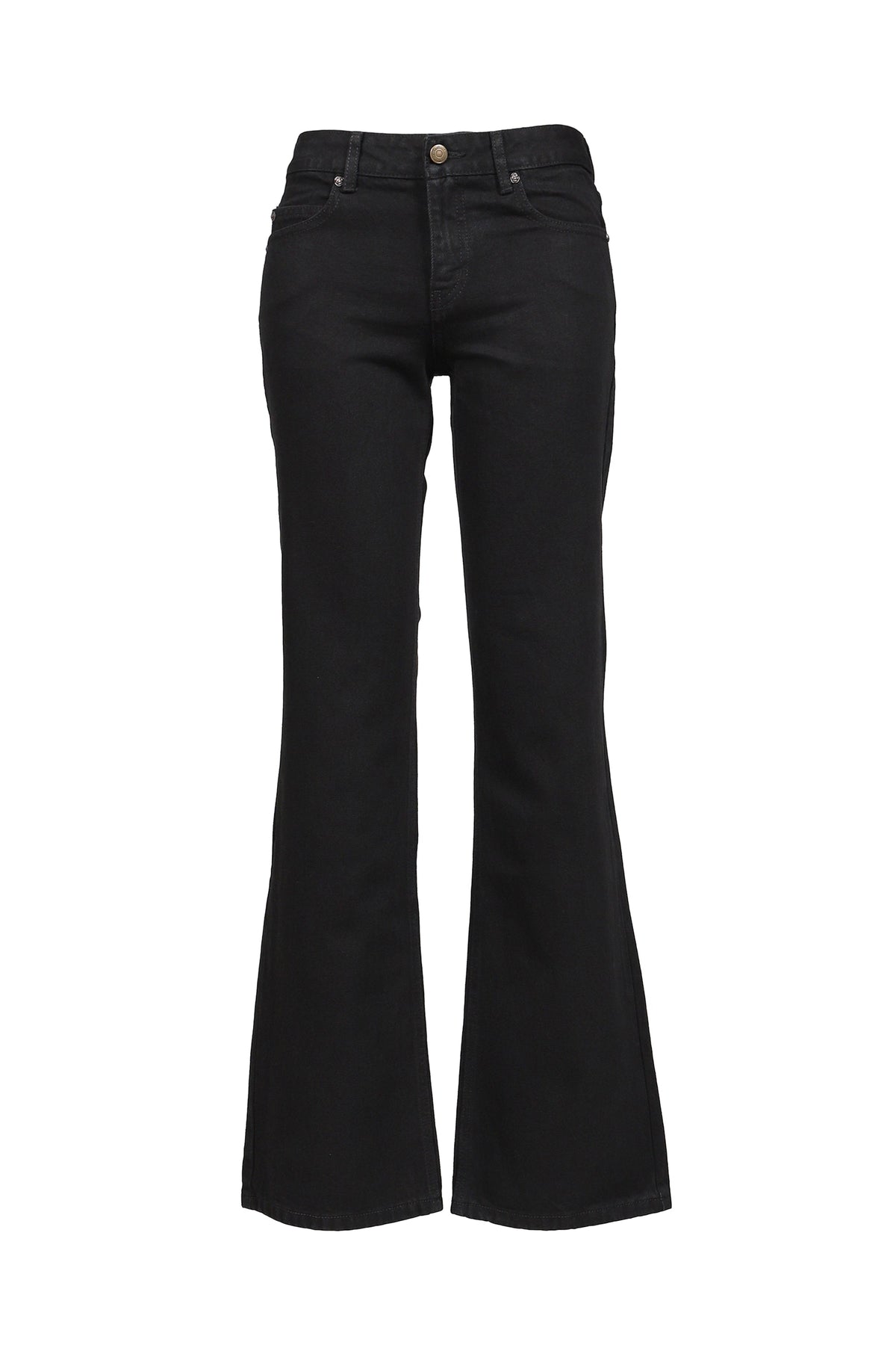 GLOWNY 【本物保証】 デニムパンツ ストリート系 レディース THE RODEO JEANS / BLK