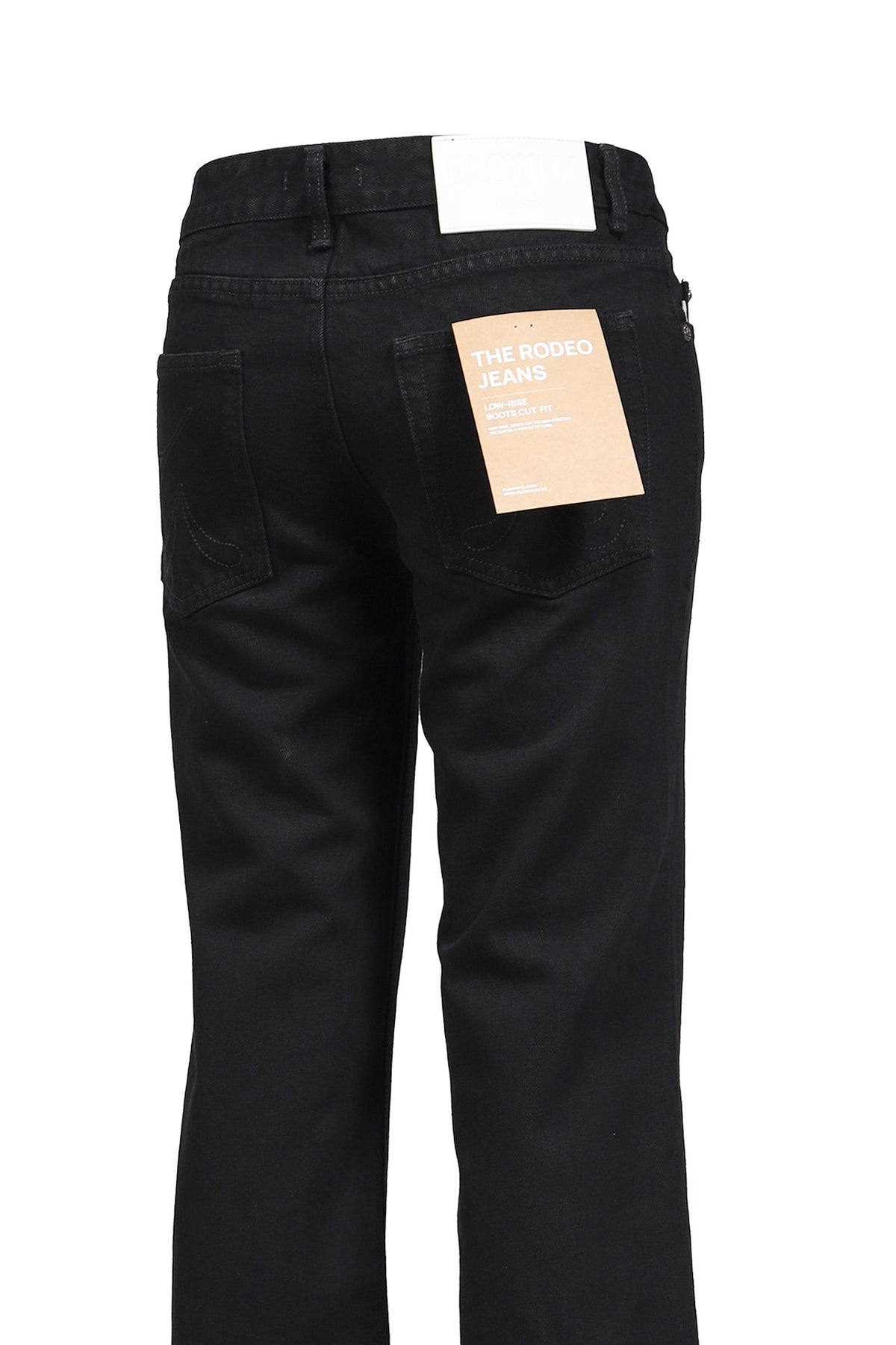 GLOWNY 【本物保証】 デニムパンツ ストリート系 レディース THE RODEO JEANS / BLK