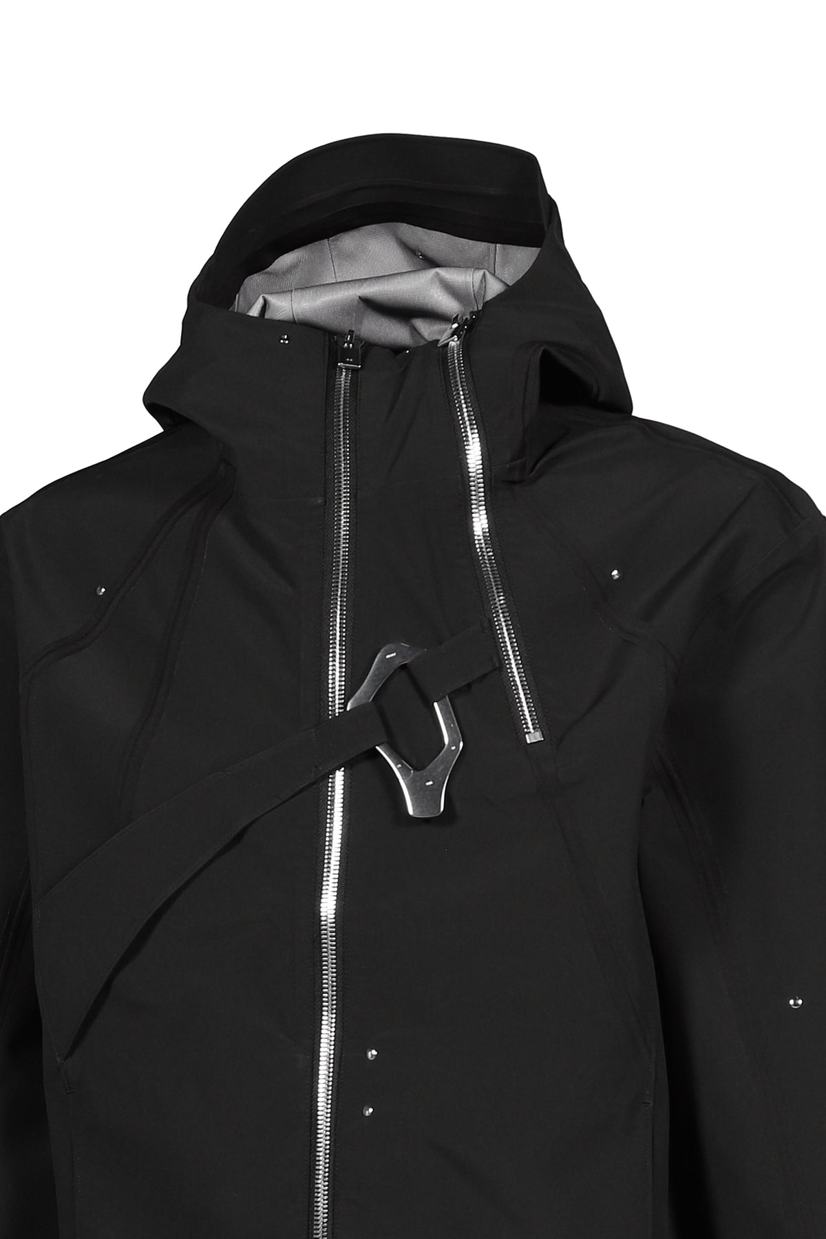 HELIOT EMIL エリオット エミル 【本物保証】 ジャケット ストリート系 メンズ MOIRE TECHNICAL JACKET / BLK