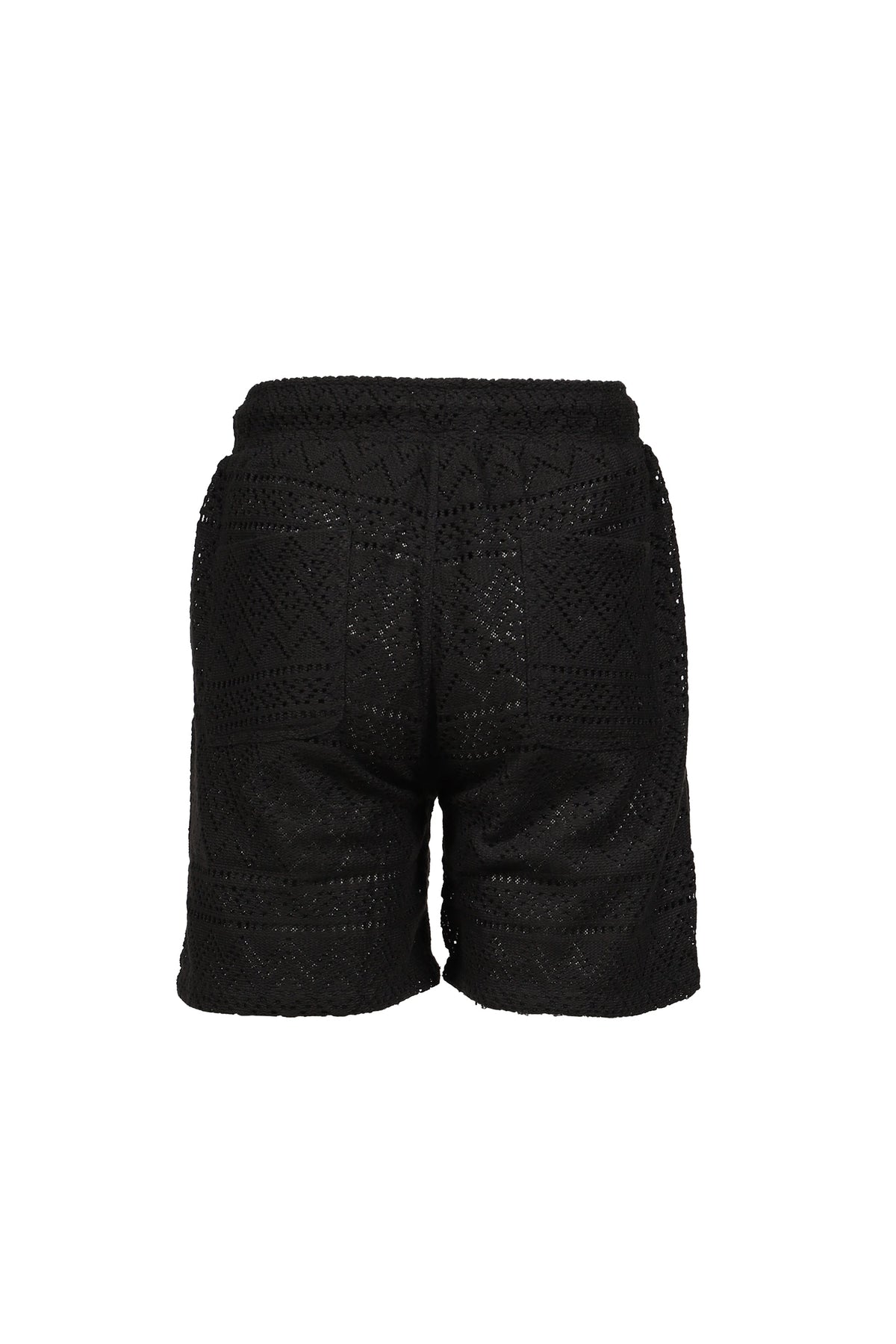Honor The Gift オナー ザ ギフト 【本物保証】 パンツ ストリート系 メンズ POINTELLE CROCHET DRAWCORD 7" SHORT / BLK