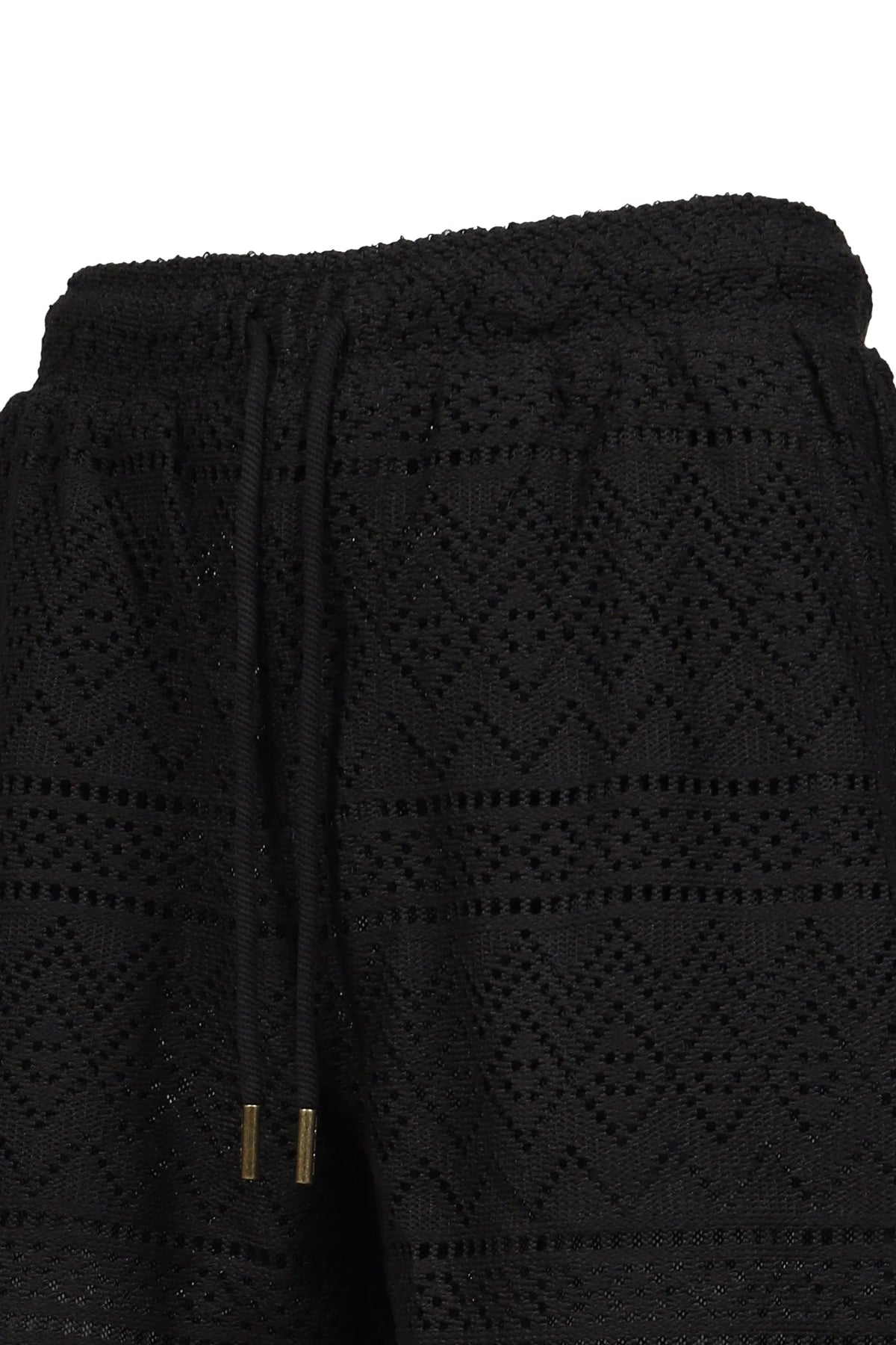 Honor The Gift オナー ザ ギフト 【本物保証】 パンツ ストリート系 メンズ POINTELLE CROCHET DRAWCORD 7" SHORT / BLK