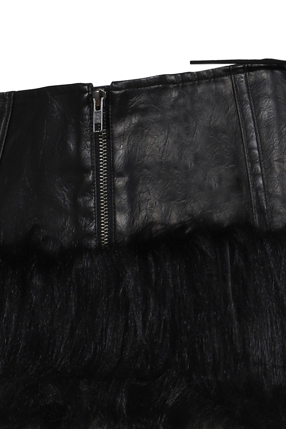 Jaded London 【本物保証】 スカート ストリート系 レディース FAUX FUR CROPPED SKIRTS / BLK