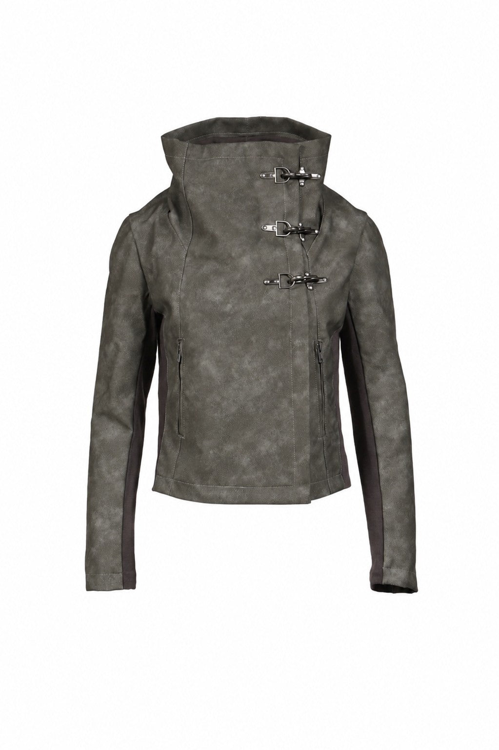 Jaded London 【本物保証】 ジャケット ストリート系 レディース FUNNEL NECK PU JACKET / KAH