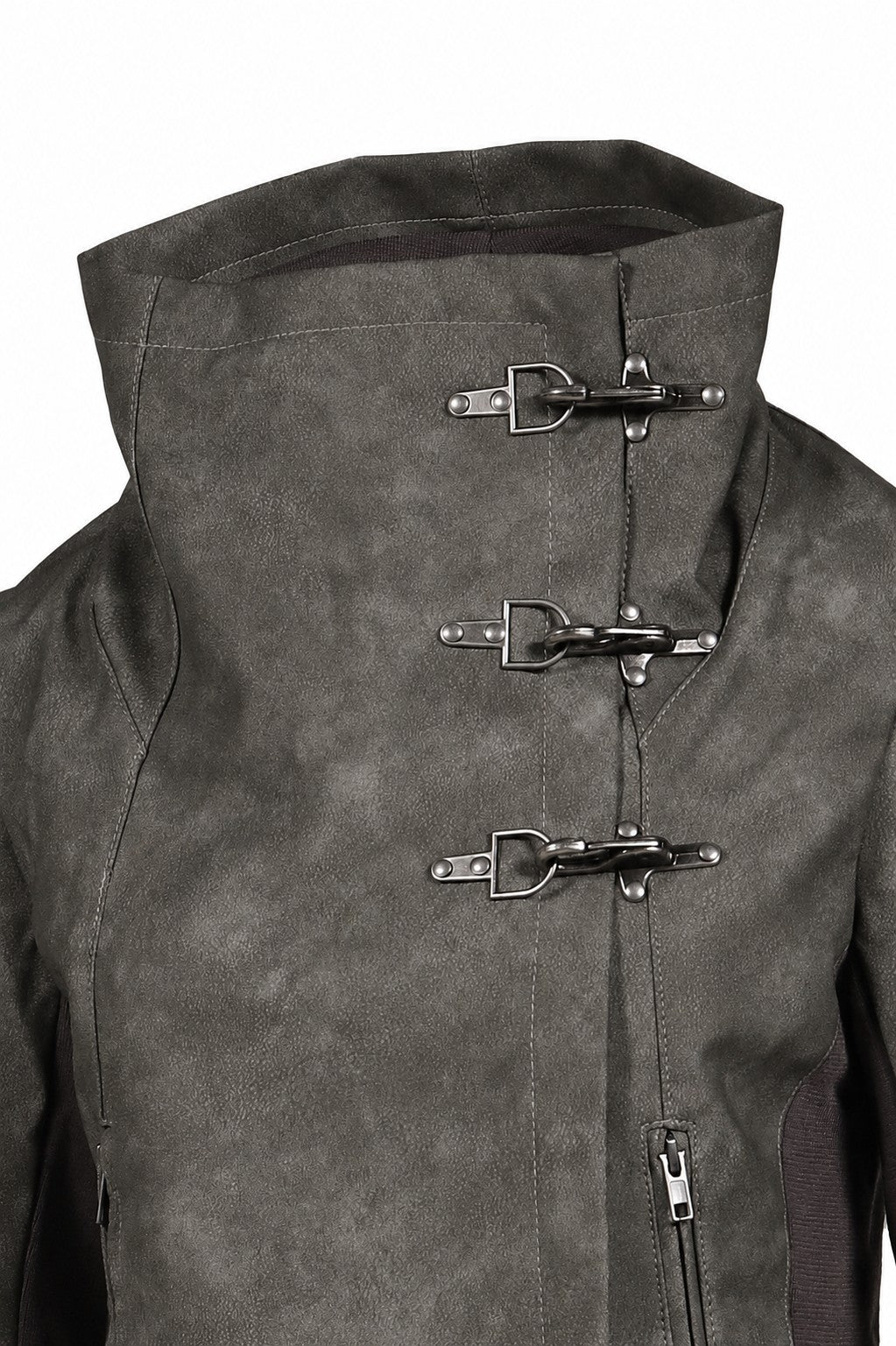 Jaded London 【本物保証】 ジャケット ストリート系 レディース FUNNEL NECK PU JACKET / KAH
