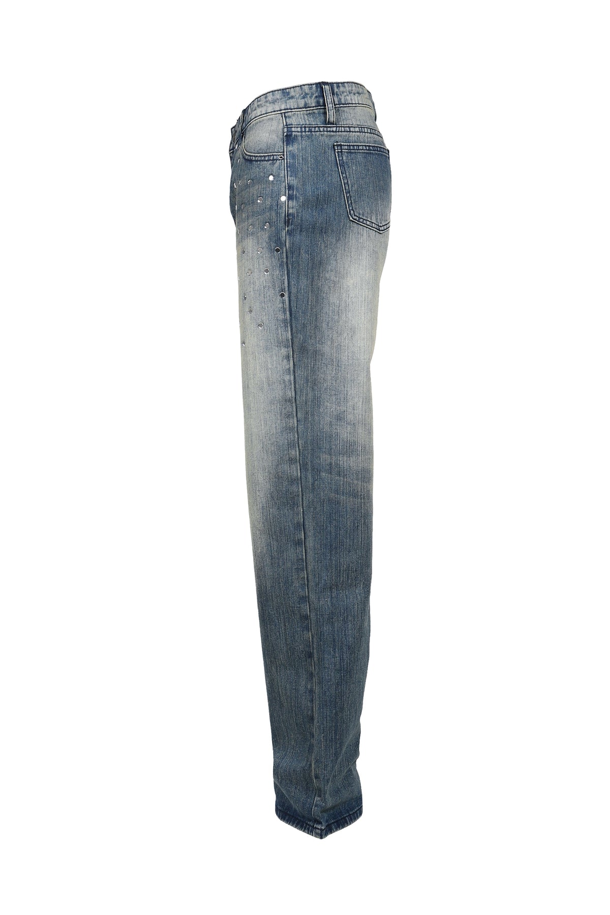 Jaded London 【本物保証】 デニムパンツ ストリート系 レディース HUNTER JEANS - MIRROR / BLU