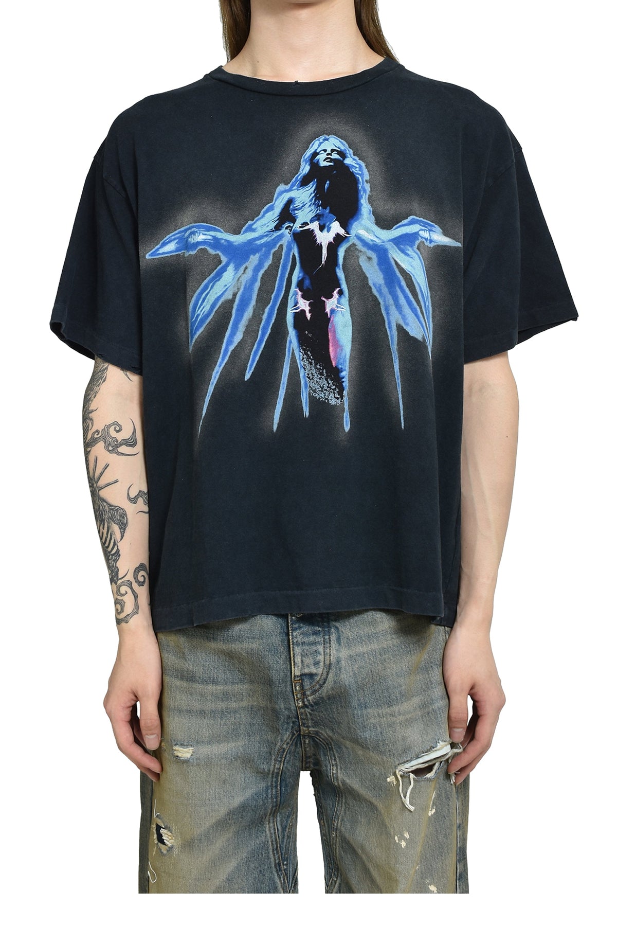 JUN/NAKAYAMA ジュン/中山 【本物保証】 Tシャツ ストリート系 メンズ 1989 T-SHIRTS / BLK