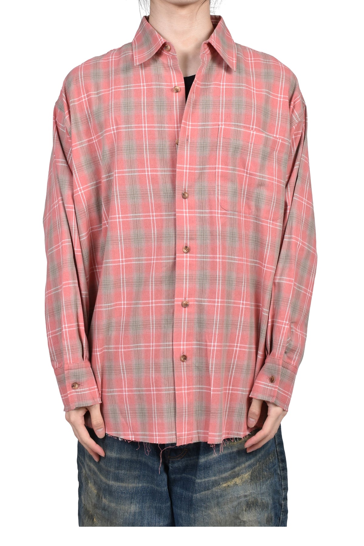 JUN/NAKAYAMA ジュン/中山 【本物保証】 シャツ ストリート系 メンズ CROSS SHIRTS / PNK