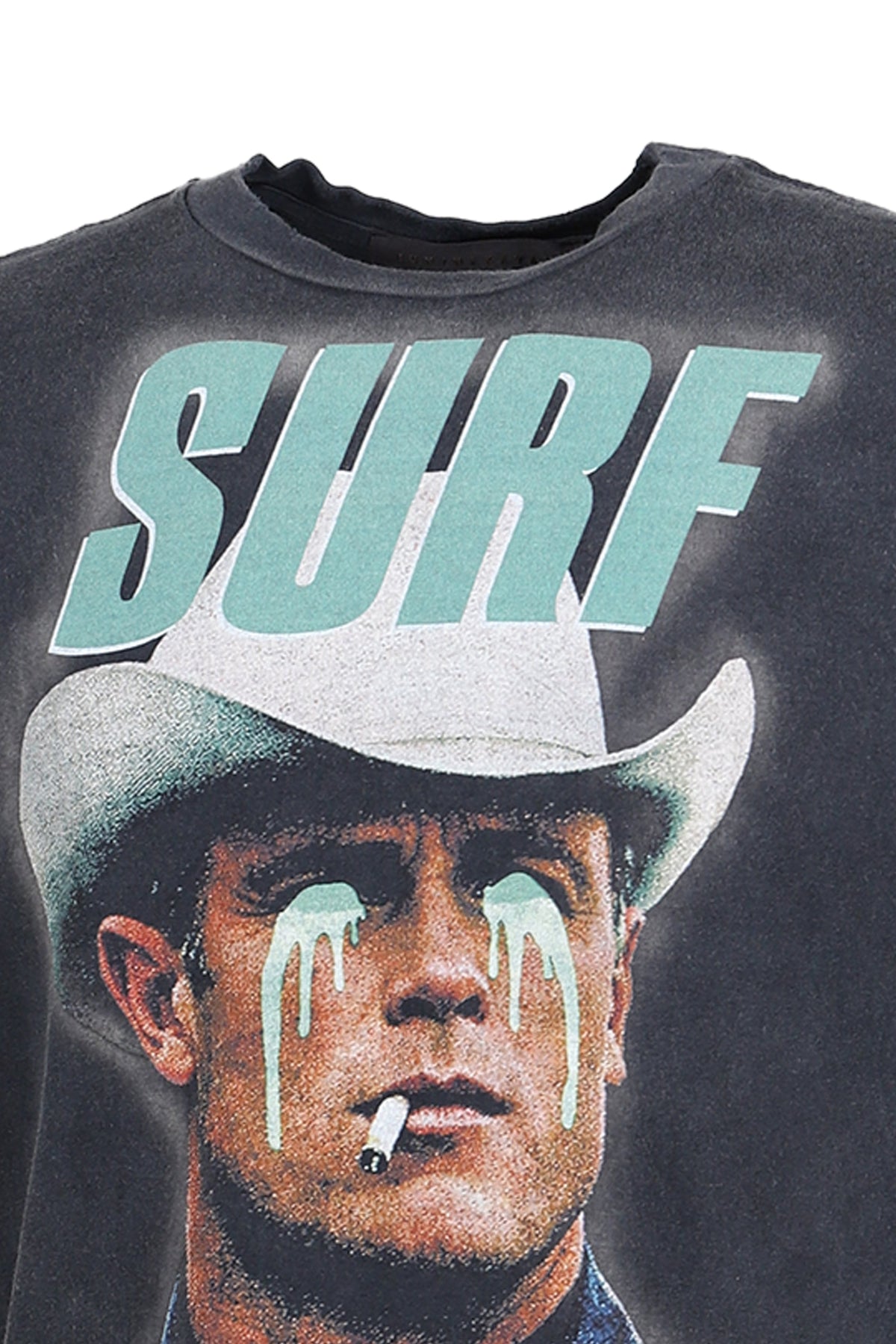 JUN/NAKAYAMA ジュン/中山 【本物保証】 Tシャツ ストリート系 メンズ COWBOY T-SHIRTS / BLK
