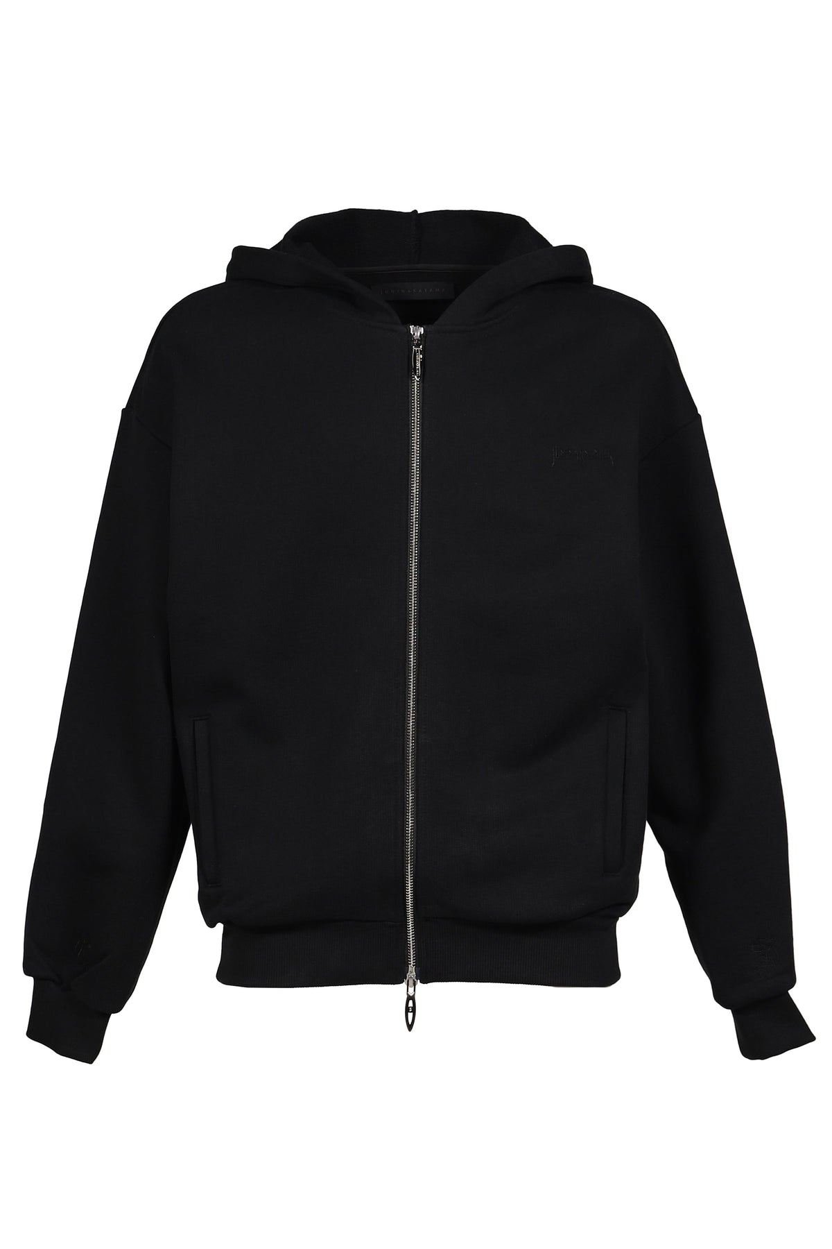 JUN/NAKAYAMA ジュン/中山 【本物保証】 パーカー ストリート系 メンズ CLASSIC ZIPUP HOODIE / BLK