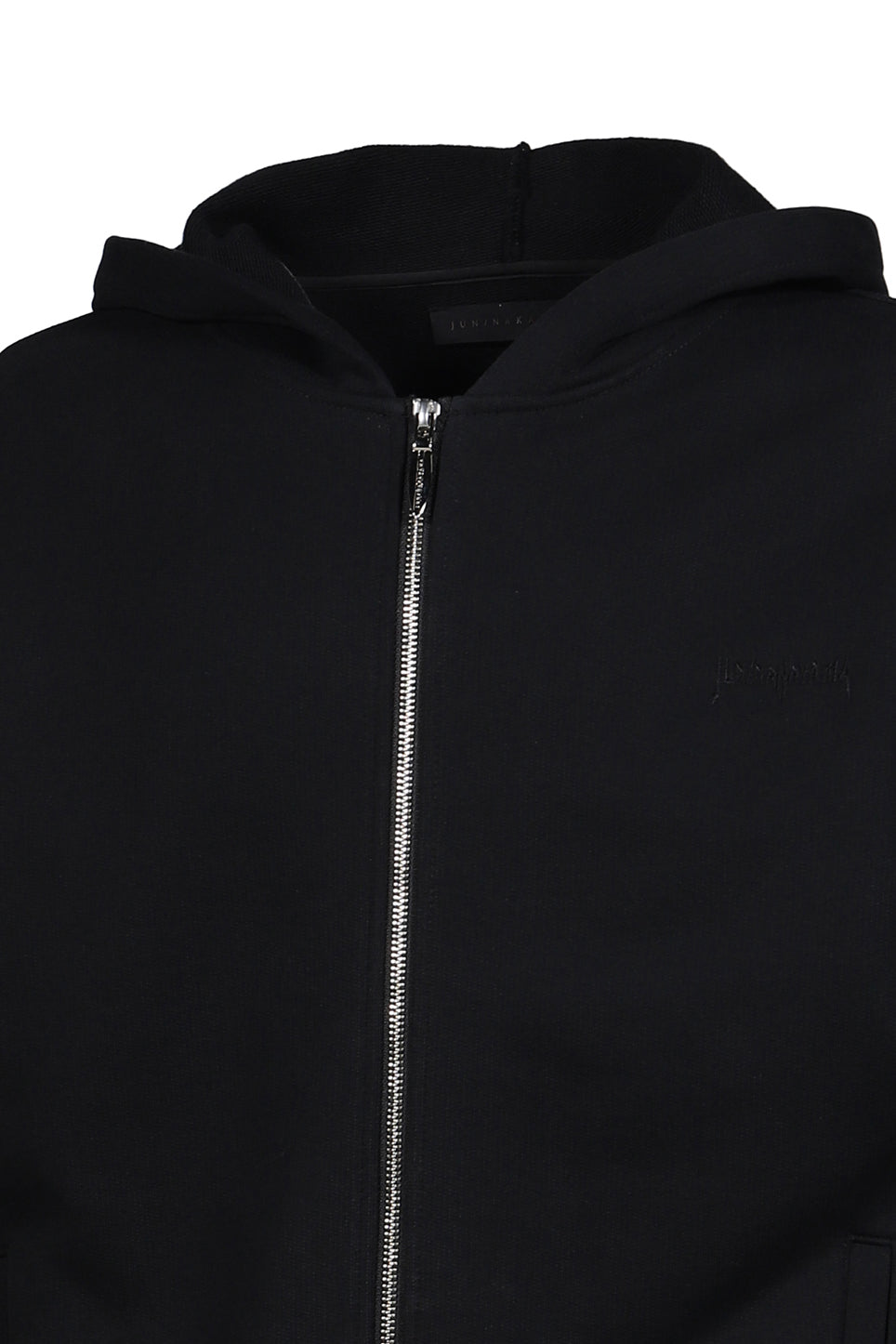 JUN/NAKAYAMA ジュン/中山 【本物保証】 パーカー ストリート系 メンズ CLASSIC ZIPUP HOODIE / BLK