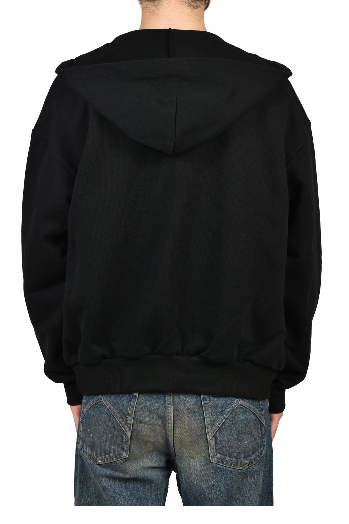 JUN/NAKAYAMA ジュン/中山 【本物保証】 パーカー ストリート系 メンズ CLASSIC ZIPUP HOODIE / BLK