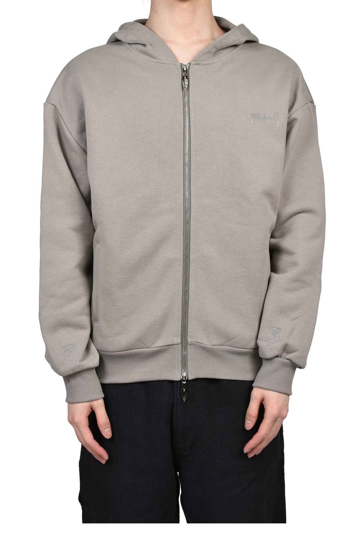 JUN/NAKAYAMA ジュン/中山 【本物保証】 パーカー ストリート系 メンズ CLASSIC ZIPUP HOODIE / DUST