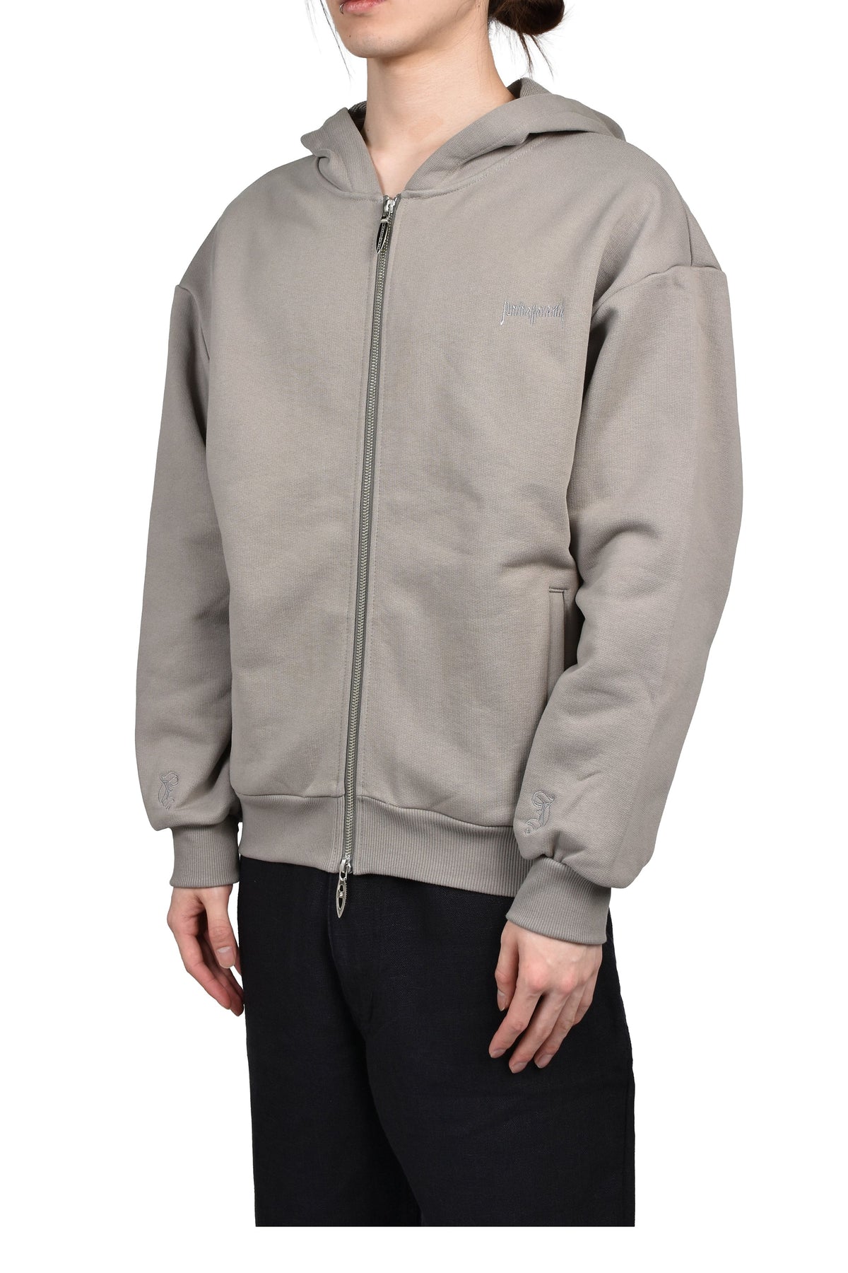 JUN/NAKAYAMA ジュン/中山 【本物保証】 パーカー ストリート系 メンズ CLASSIC ZIPUP HOODIE / DUST