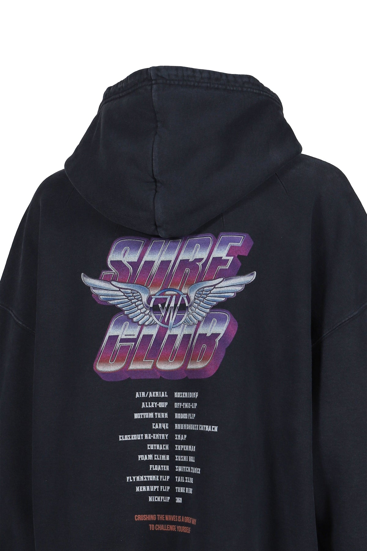 JUN/NAKAYAMA ジュン/中山 【本物保証】 パーカー ストリート系 メンズ FEATHER ZIP HOODIE / BLK