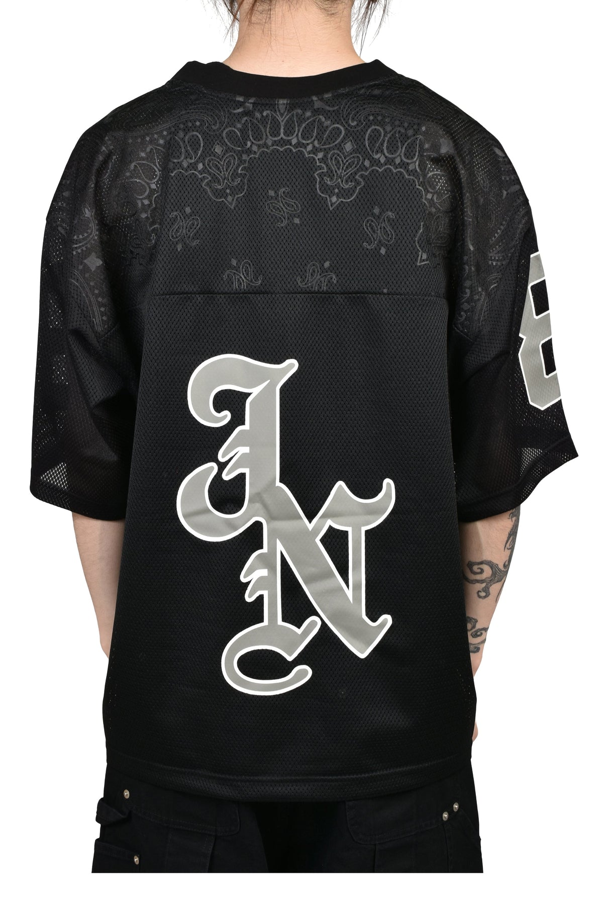 JUN/NAKAYAMA ジュン/中山 【本物保証】 シャツ ストリート系 メンズ JN MESH SHIRTS / BLK