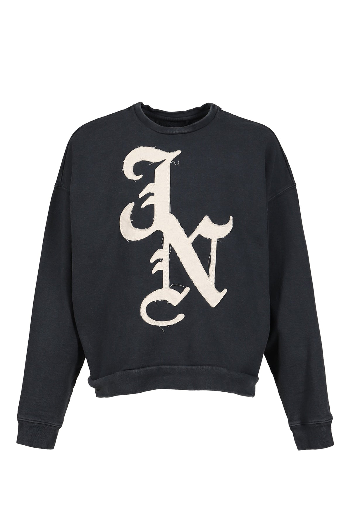 JUN/NAKAYAMA ジュン/中山 【本物保証】 スウェット ストリート系 メンズ JN PATCH CREWNECK / BLK