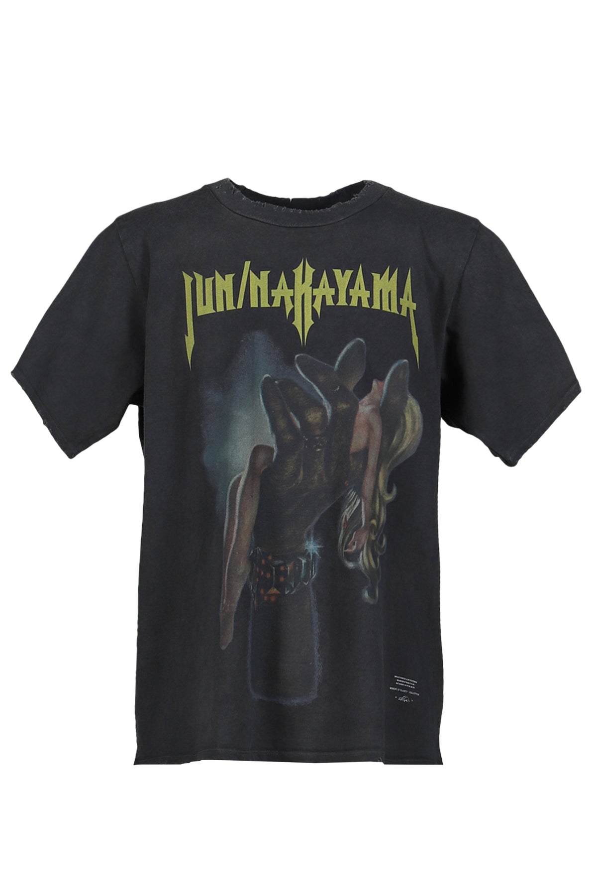 JUN/NAKAYAMA ジュン/中山 【本物保証】 Tシャツ ストリート系 メンズ MAKE LOVE T-SHIRTS / BLK