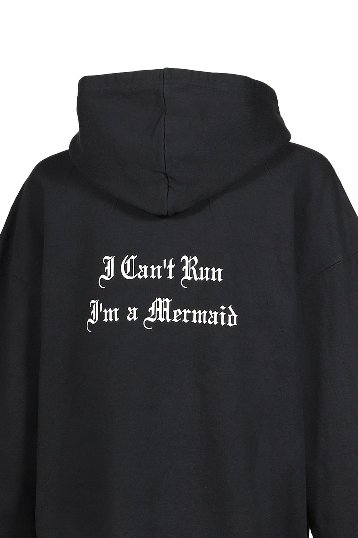 JUN/NAKAYAMA ジュン/中山 【本物保証】 パーカー ストリート系 メンズ MERMAID ZIP HOODIE / BLK