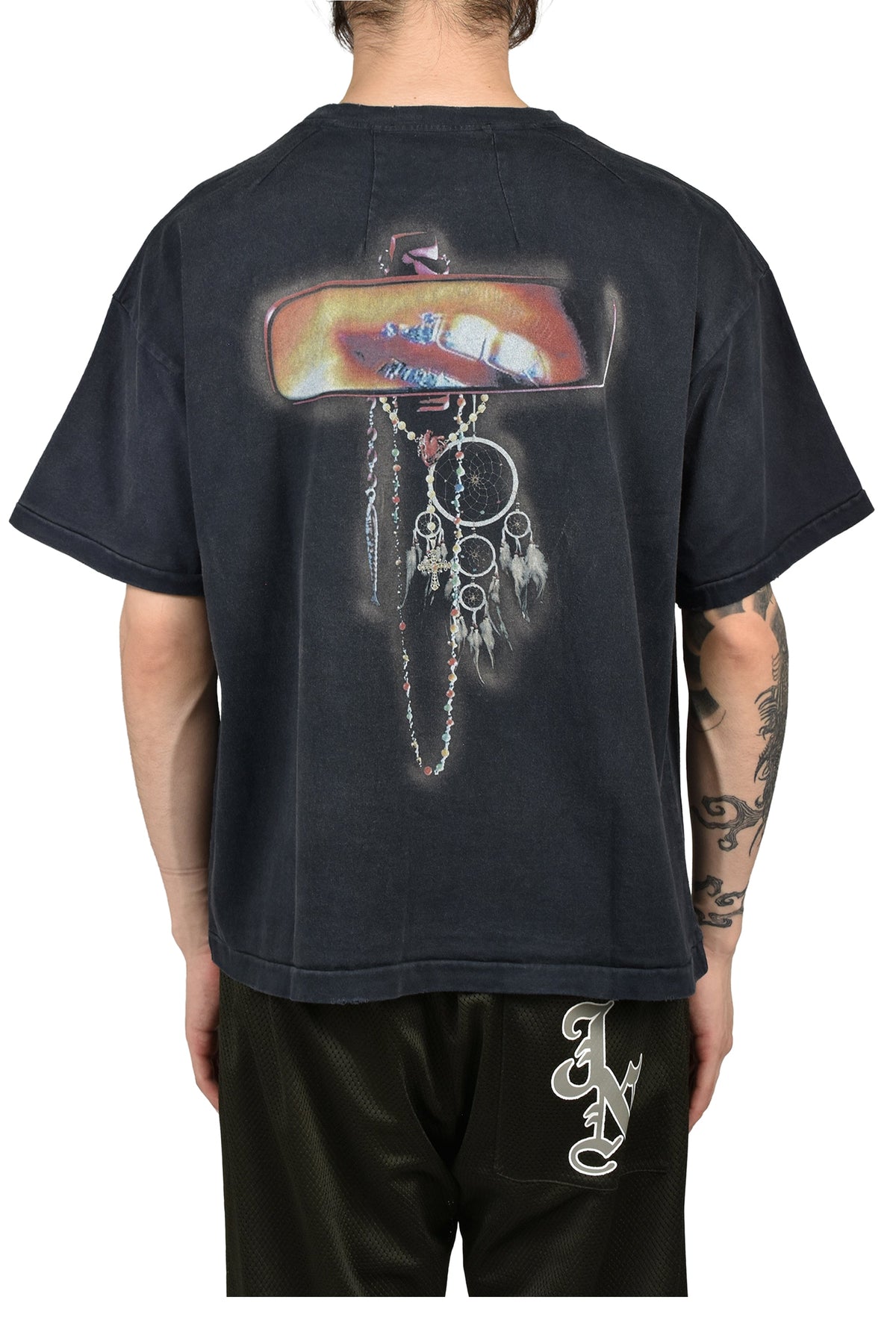 JUN/NAKAYAMA ジュン/中山 【本物保証】 Tシャツ ストリート系 メンズ NUDE BEACH T-SHIRTS / BLK