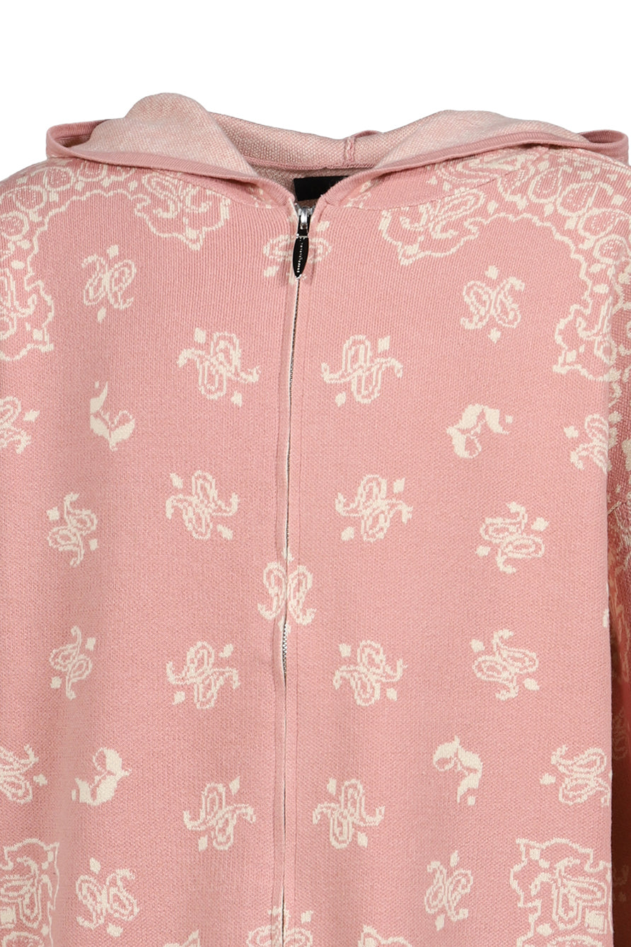 JUN/NAKAYAMA ジュン/中山 【本物保証】 パーカー ストリート系 メンズ PAISLEY KNIT HOODIE / PNK
