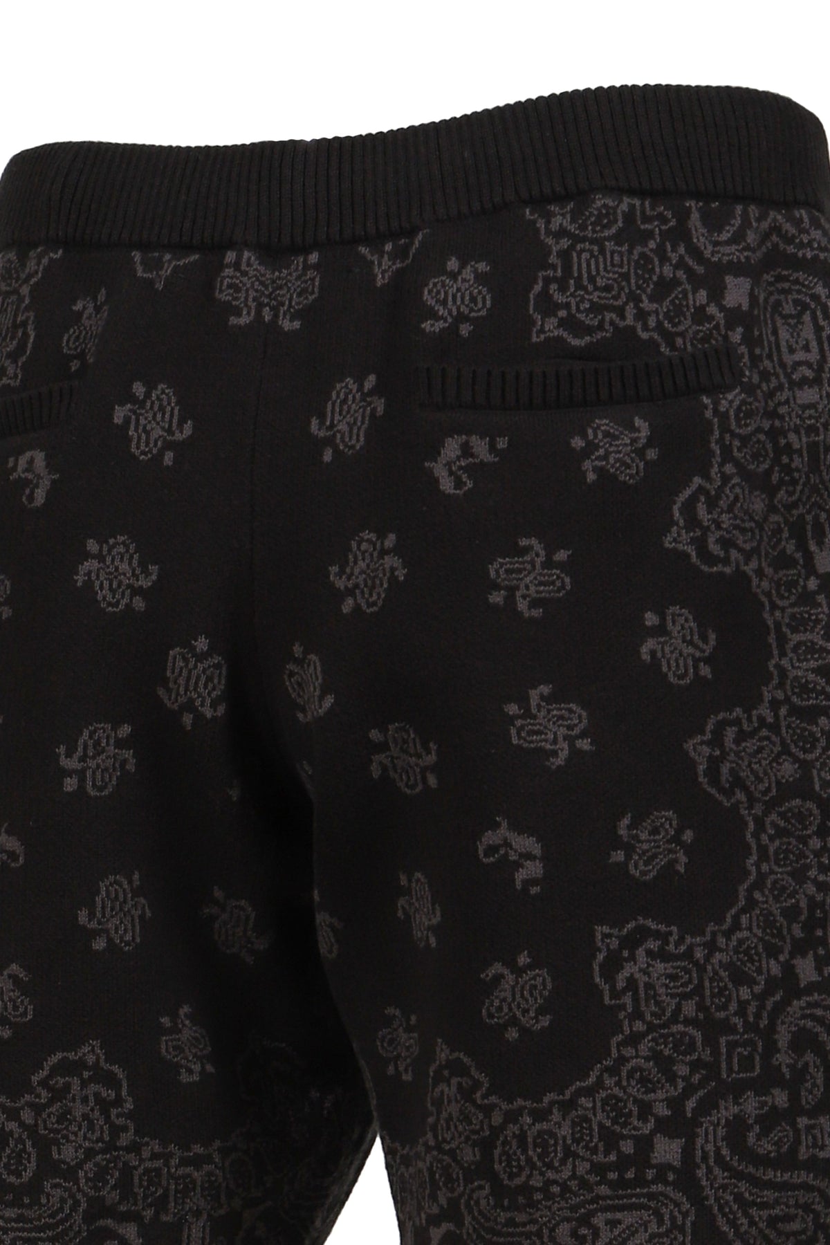 JUN/NAKAYAMA ジュン/中山 【本物保証】 ニット ストリート系 メンズ PAISLEY KNIT SHORTS / BLK