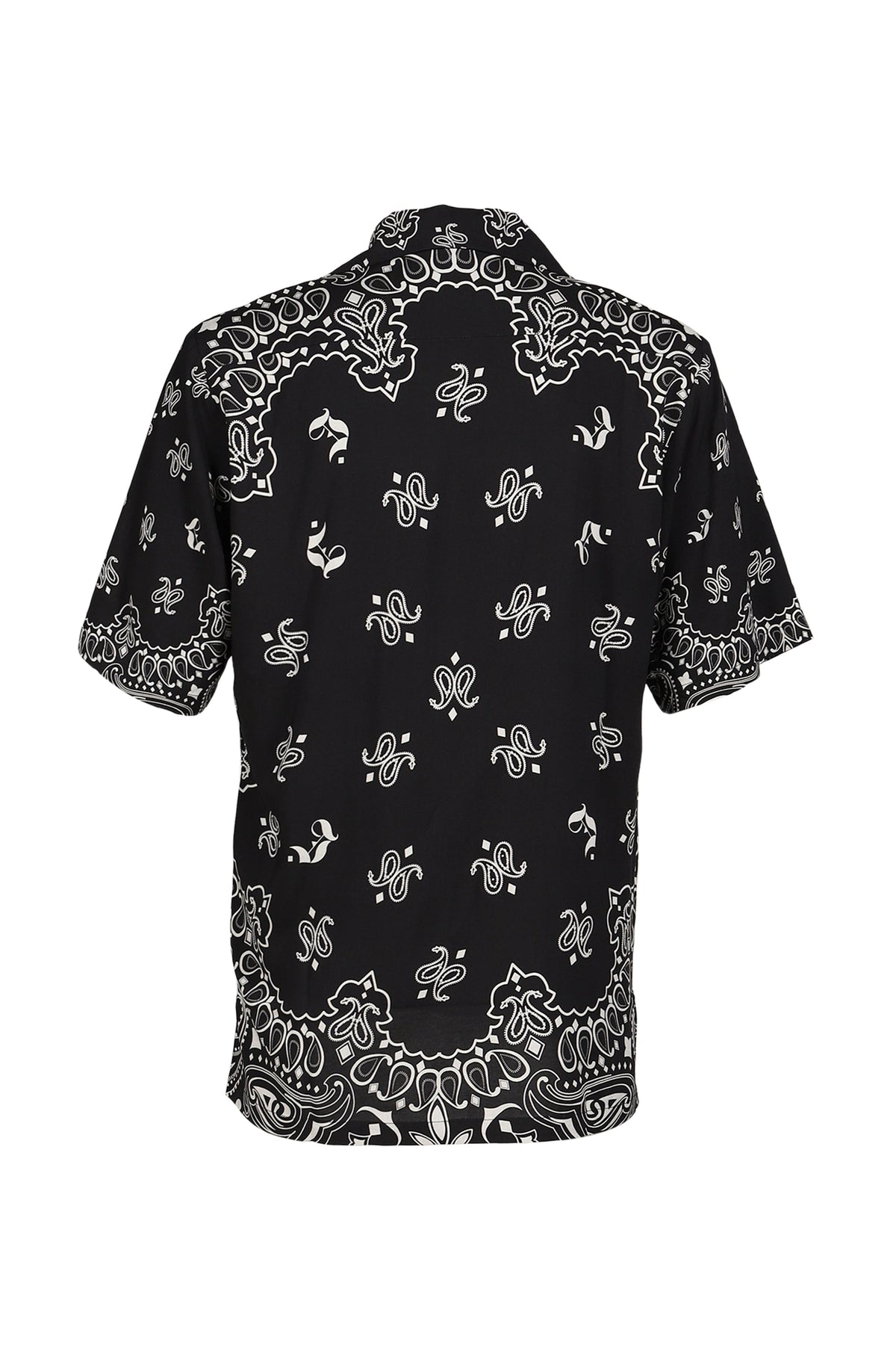 JUN/NAKAYAMA ジュン/中山 【本物保証】 シャツ ストリート系 メンズ PAISLEY SHORT SLEEVE SHIRTS / BLK