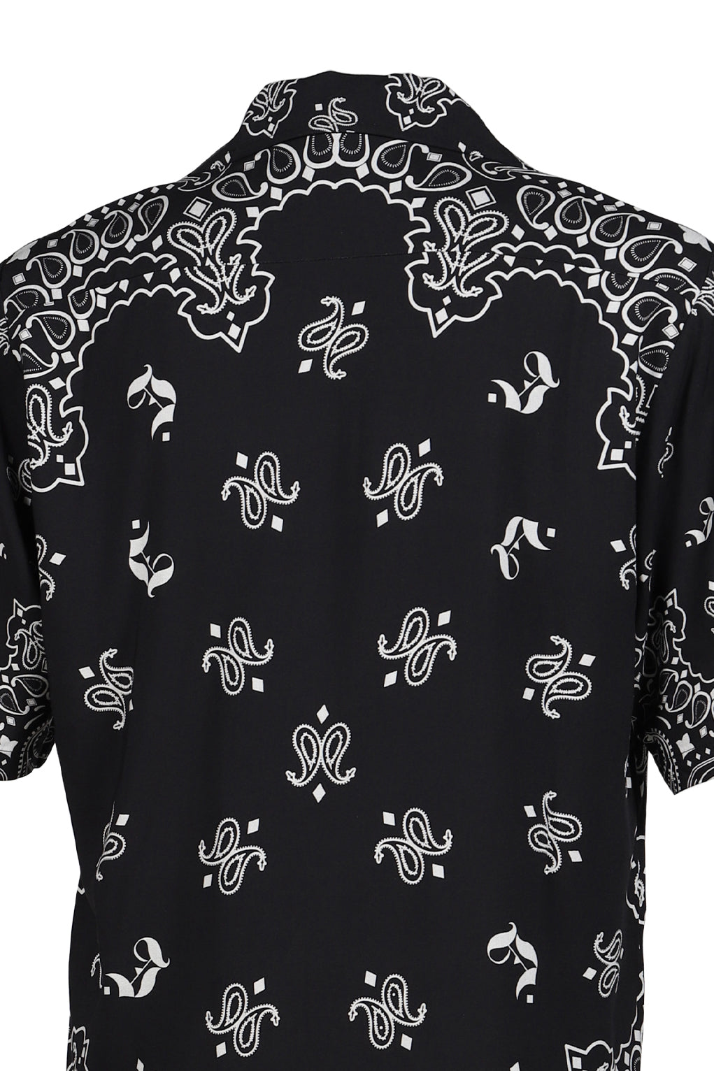 JUN/NAKAYAMA ジュン/中山 【本物保証】 シャツ ストリート系 メンズ PAISLEY SHORT SLEEVE SHIRTS / BLK