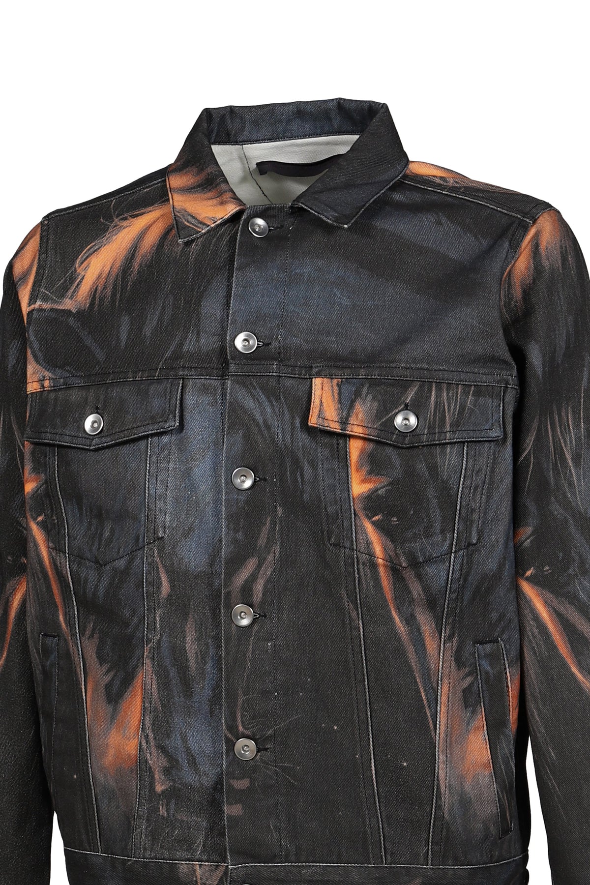 JUN/NAKAYAMA ジュン/中山 【本物保証】 ジャケット ストリート系 メンズ RUNAWAY DENIM JACKET / BLK