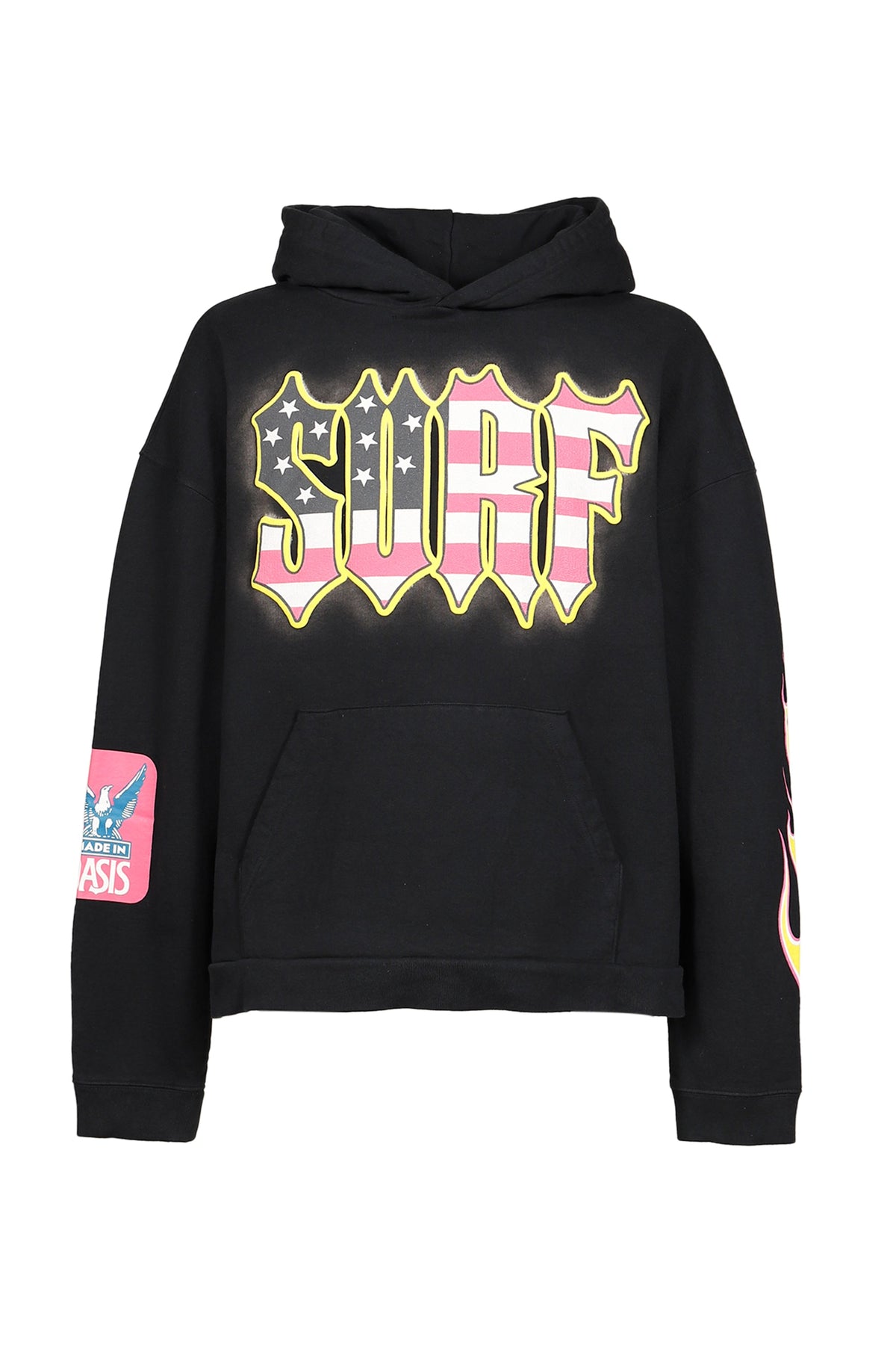 JUN/NAKAYAMA ジュン/中山 【本物保証】 パーカー ストリート系 メンズ SURF PULLOVER HOODIE / BLK