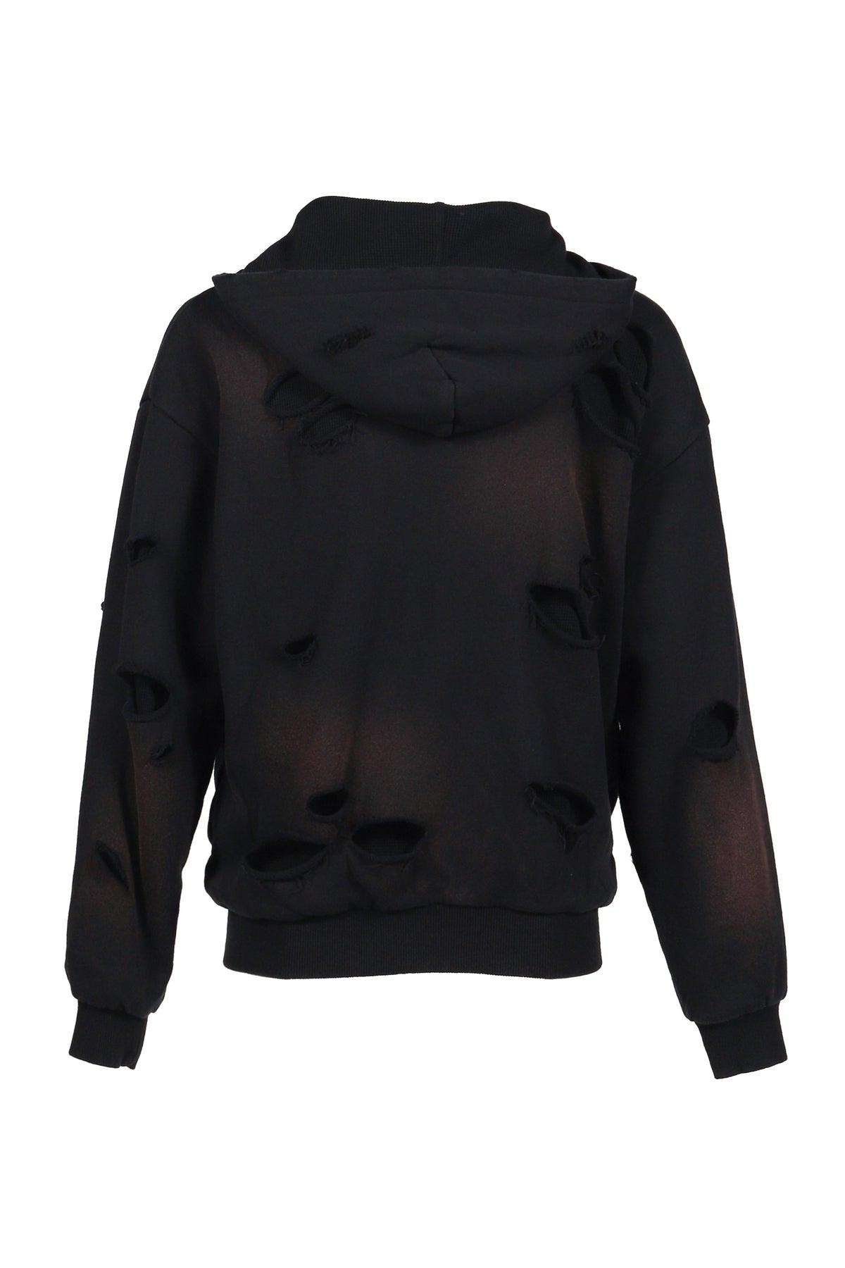 JUN/NAKAYAMA ジュン/中山 【本物保証】 パーカー ストリート系 メンズ THERMAL LAYERED ZIP HOODIE / BLK