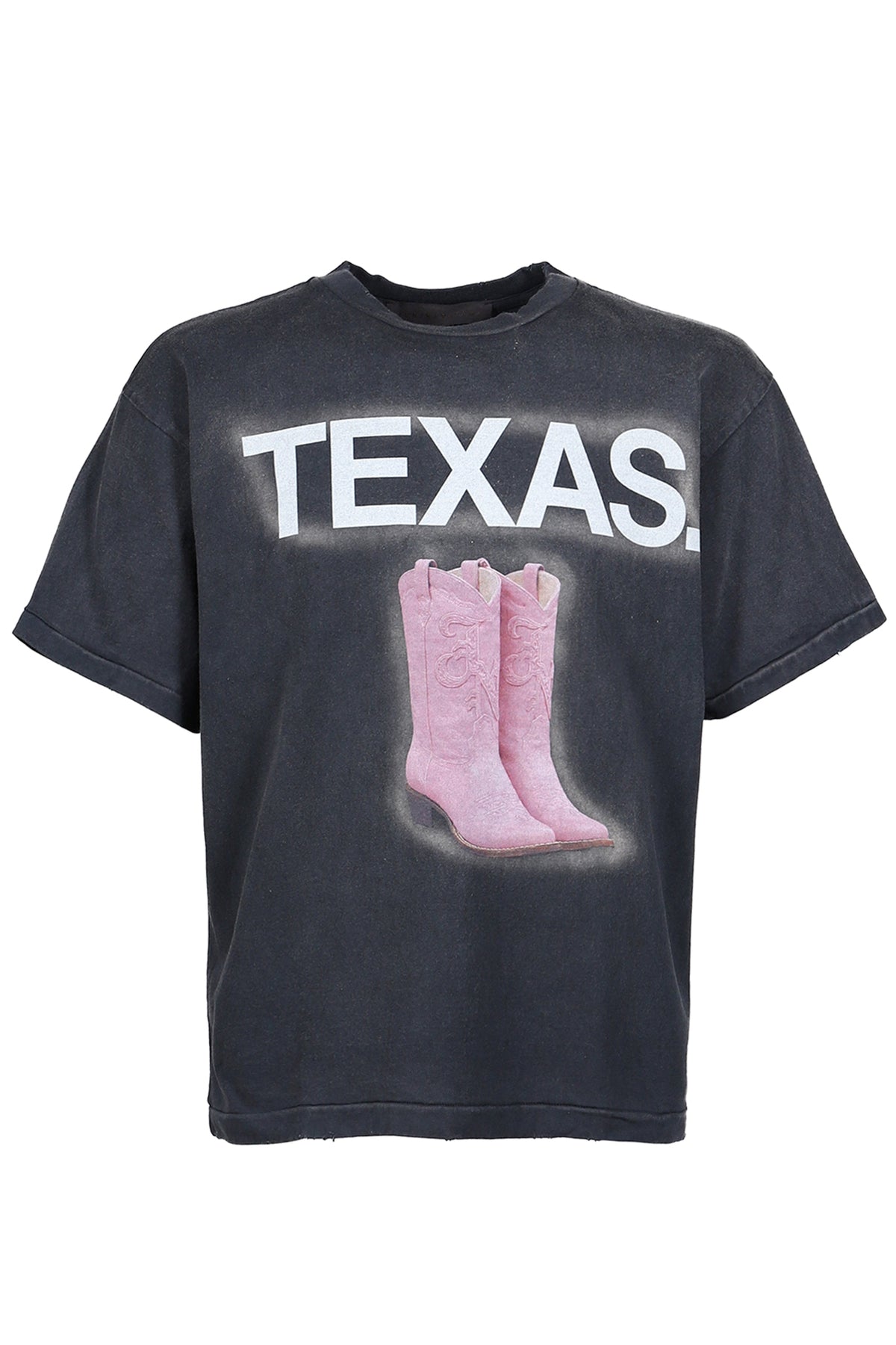 JUN/NAKAYAMA ジュン/中山 【本物保証】 Tシャツ ストリート系 メンズ TEXAS T-SHIRTS / BLK