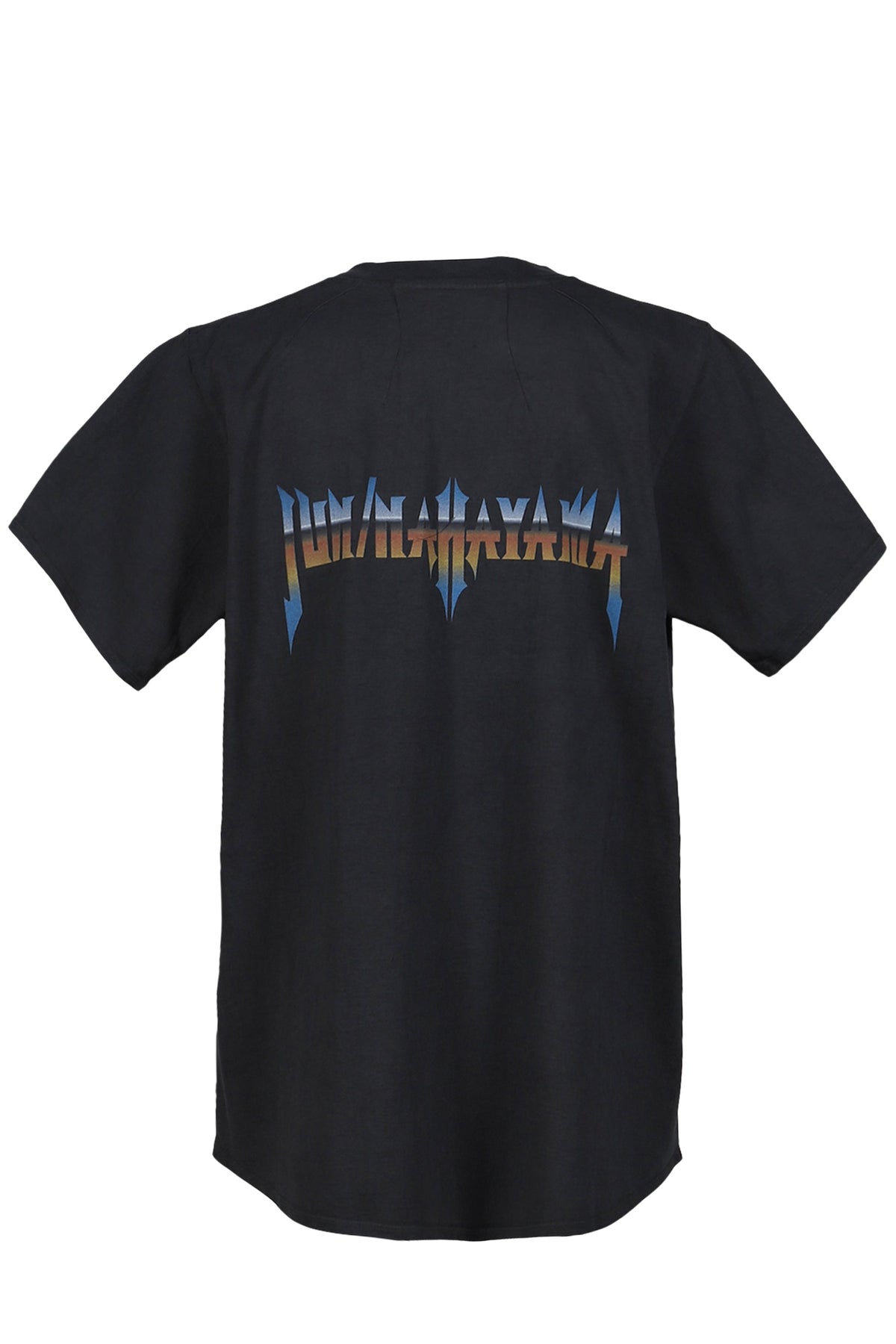 JUN/NAKAYAMA ジュン/中山 【本物保証】 Tシャツ ストリート系 メンズ WAVE T-SHIRTS / BLK