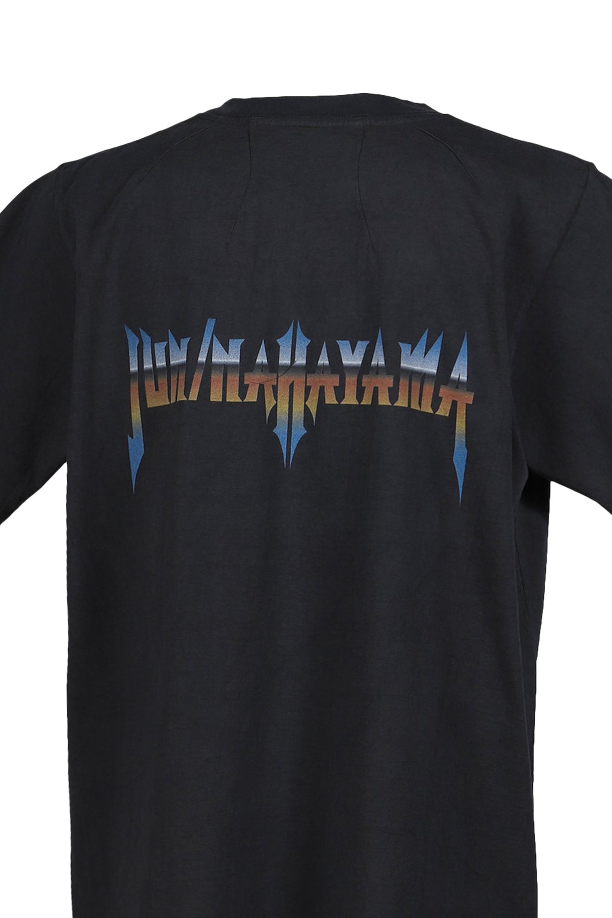 JUN/NAKAYAMA ジュン/中山 【本物保証】 Tシャツ ストリート系 メンズ WAVE T-SHIRTS / BLK