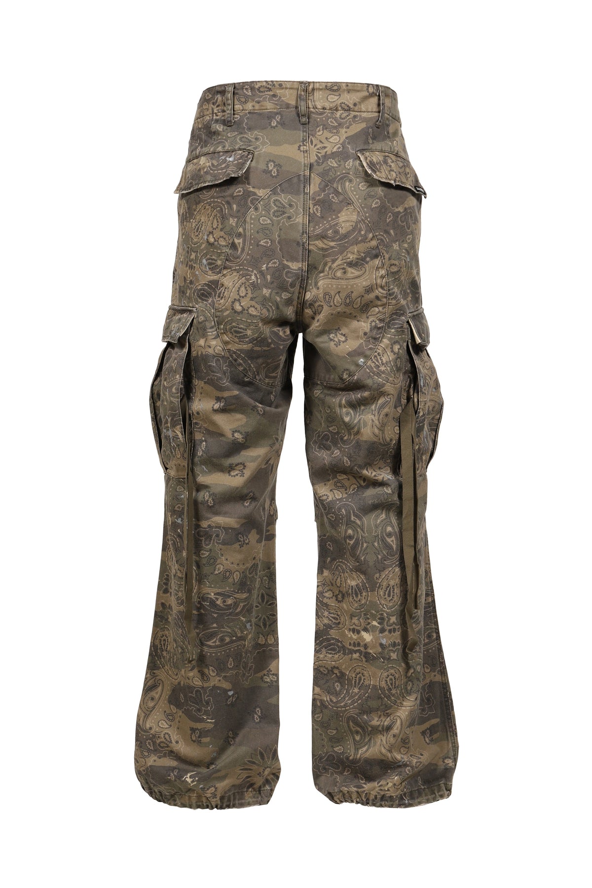 KAMIYA カミヤ 【本物保証】 カーゴパンツ ストリート系 メンズ PAISLEY CAMO CARGO PANTS / KHA