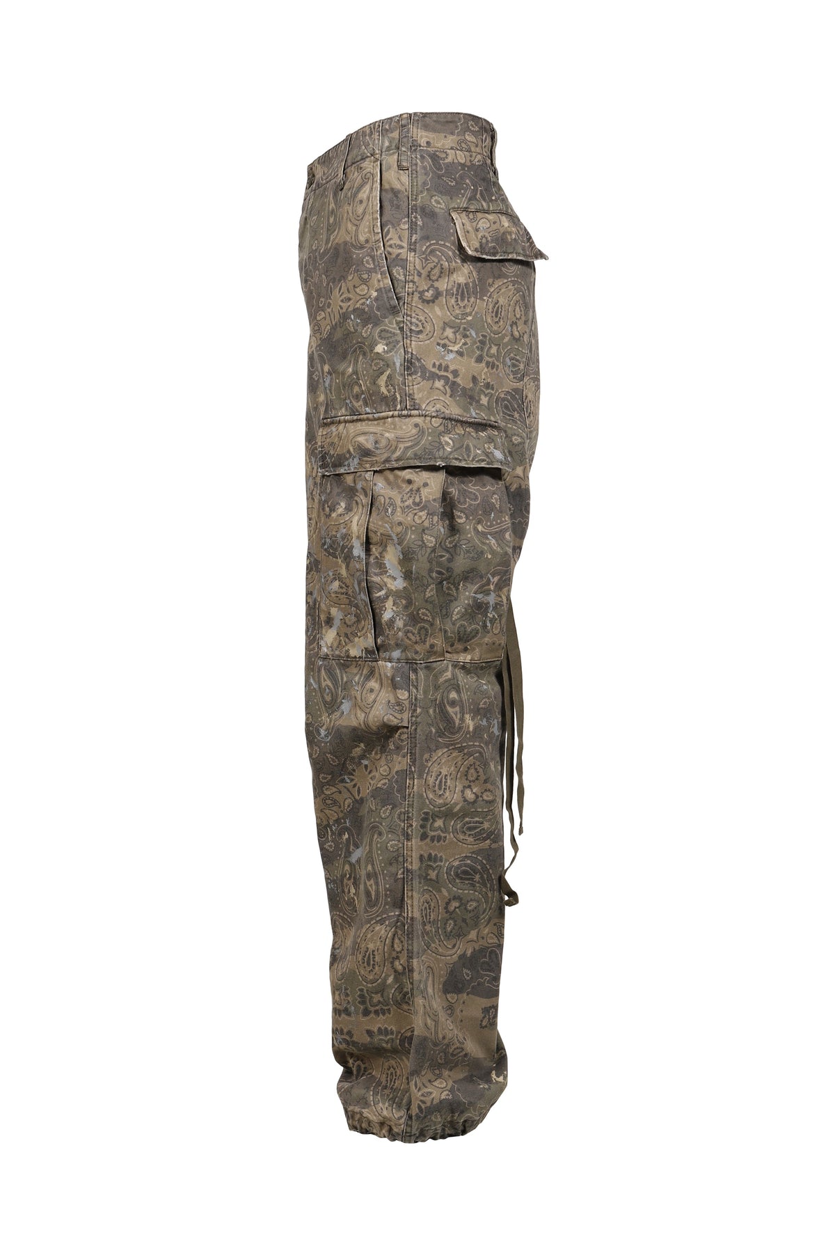 KAMIYA カミヤ 【本物保証】 カーゴパンツ ストリート系 メンズ PAISLEY CAMO CARGO PANTS / KHA
