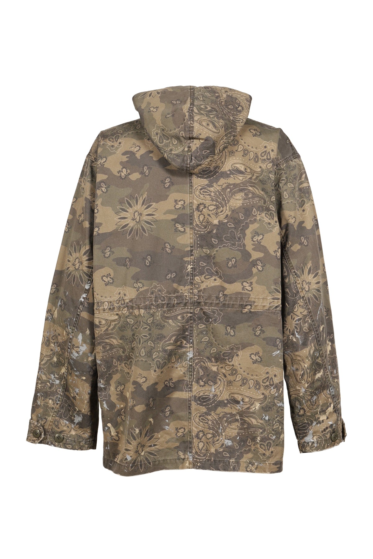 KAMIYA カミヤ 【本物保証】 パーカー ストリート系 メンズ PAISLEY CAMO HOODED BLOUSON / KHA