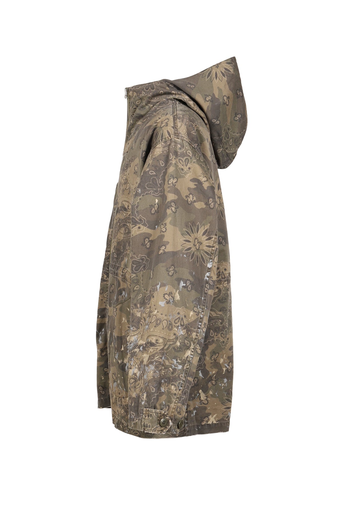 KAMIYA カミヤ 【本物保証】 パーカー ストリート系 メンズ PAISLEY CAMO HOODED BLOUSON / KHA