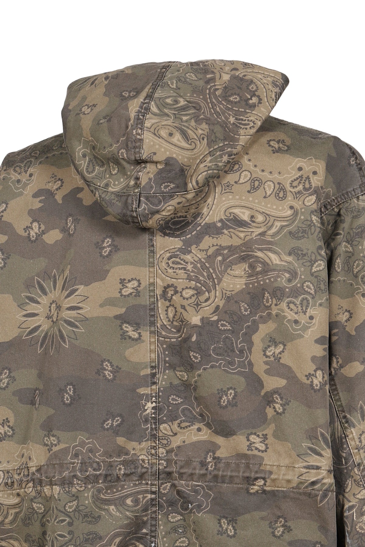 KAMIYA カミヤ 【本物保証】 パーカー ストリート系 メンズ PAISLEY CAMO HOODED BLOUSON / KHA