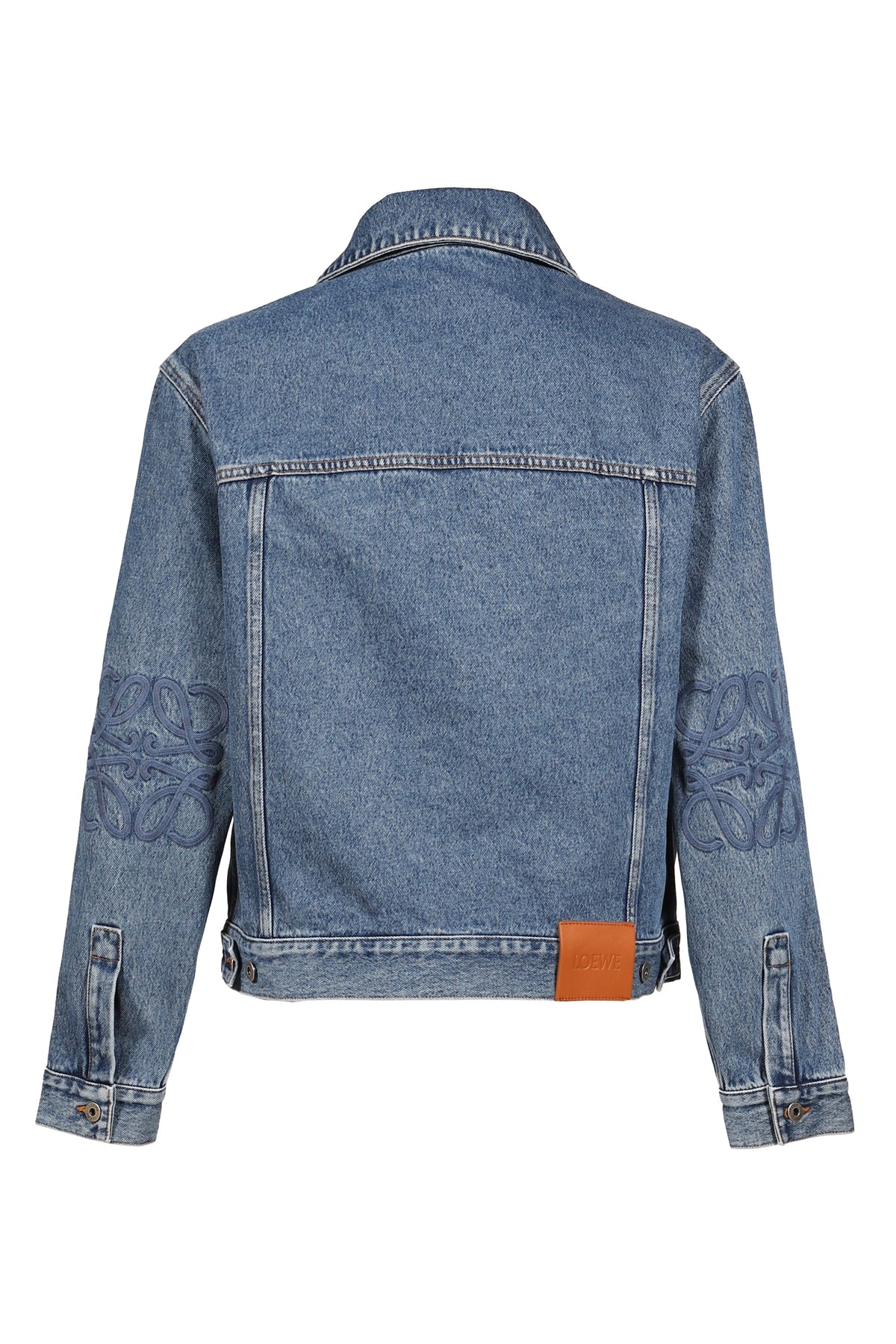 LOEWE ロエベ 【本物保証】 ジャケット ストリート系 メンズ ANAGRAM JACKET / BLU