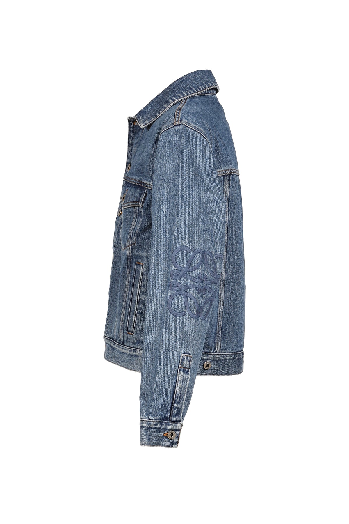 LOEWE ロエベ 【本物保証】 ジャケット ストリート系 メンズ ANAGRAM JACKET / BLU