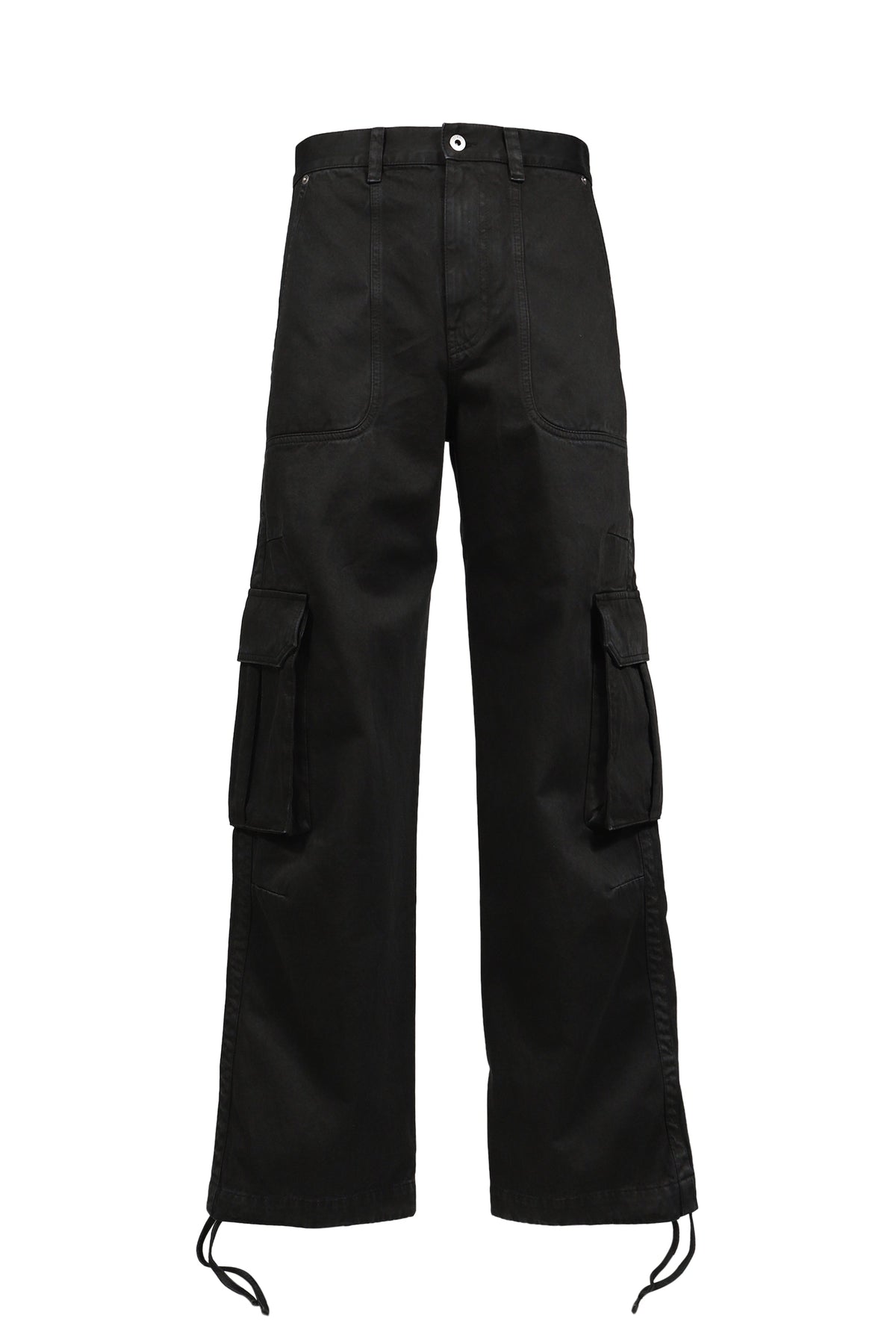 LOEWE ロエベ 【本物保証】 カーゴパンツ ストリート系 メンズ CARGO TROUSERS / BLK