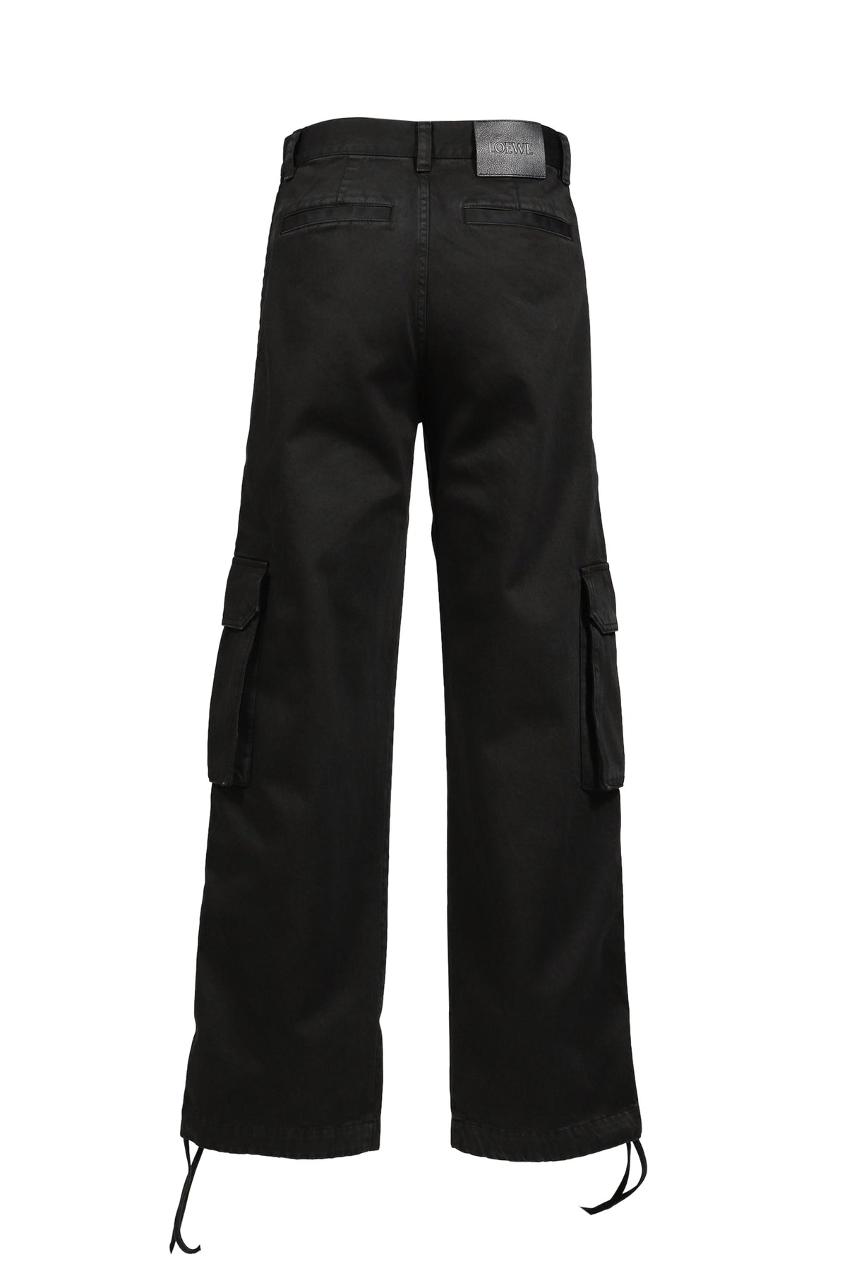 LOEWE ロエベ 【本物保証】 カーゴパンツ ストリート系 メンズ CARGO TROUSERS / BLK