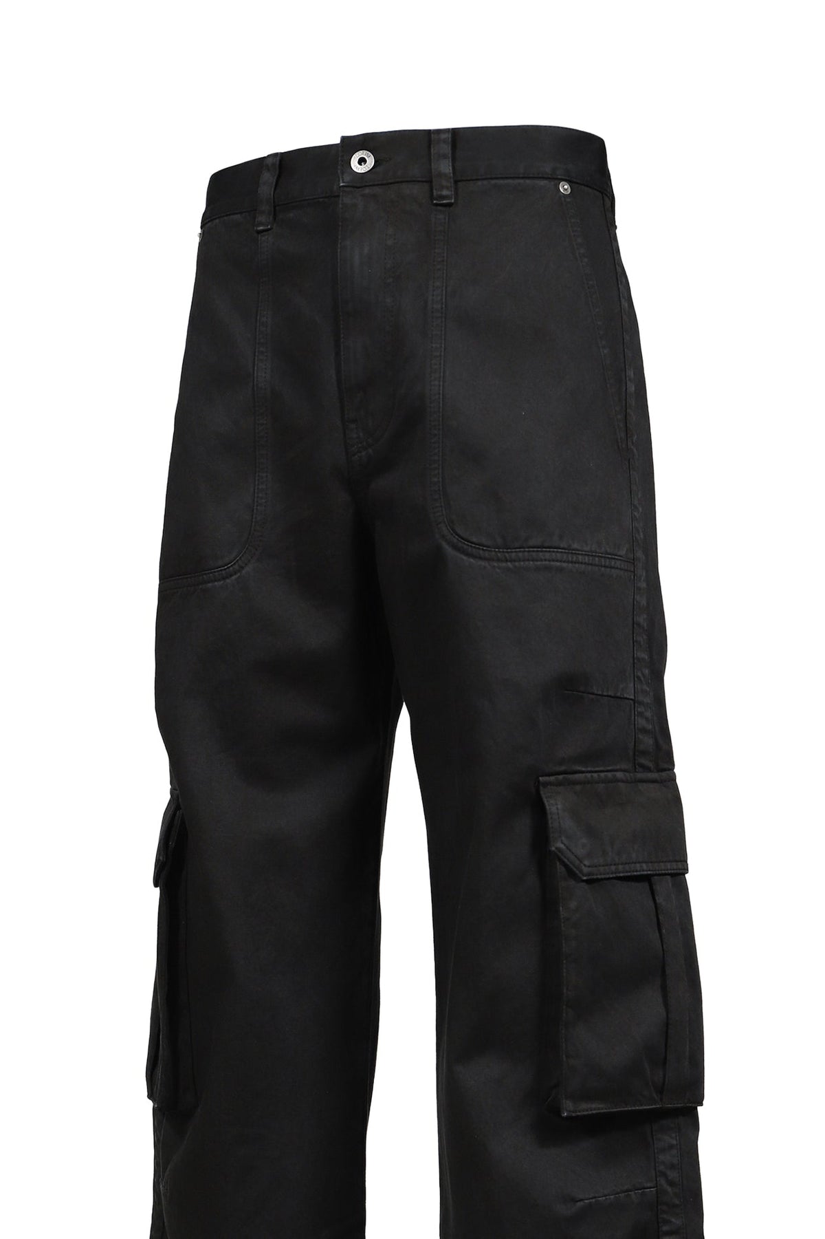 LOEWE ロエベ 【本物保証】 カーゴパンツ ストリート系 メンズ CARGO TROUSERS / BLK