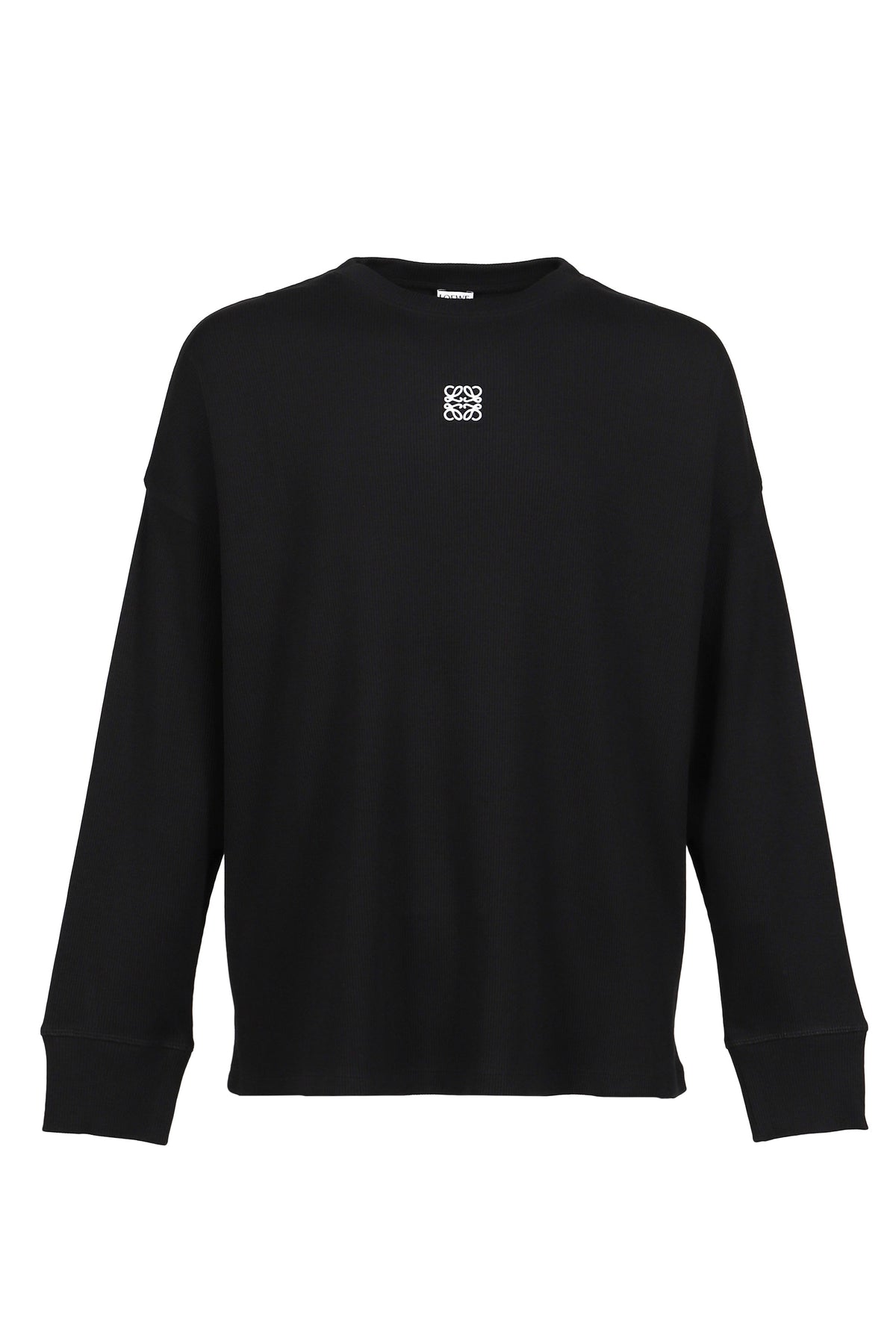 LOEWE ロエベ 【本物保証】 Tシャツ ストリート系 メンズ LONG SLEEVE T-SHIRT / BLK
