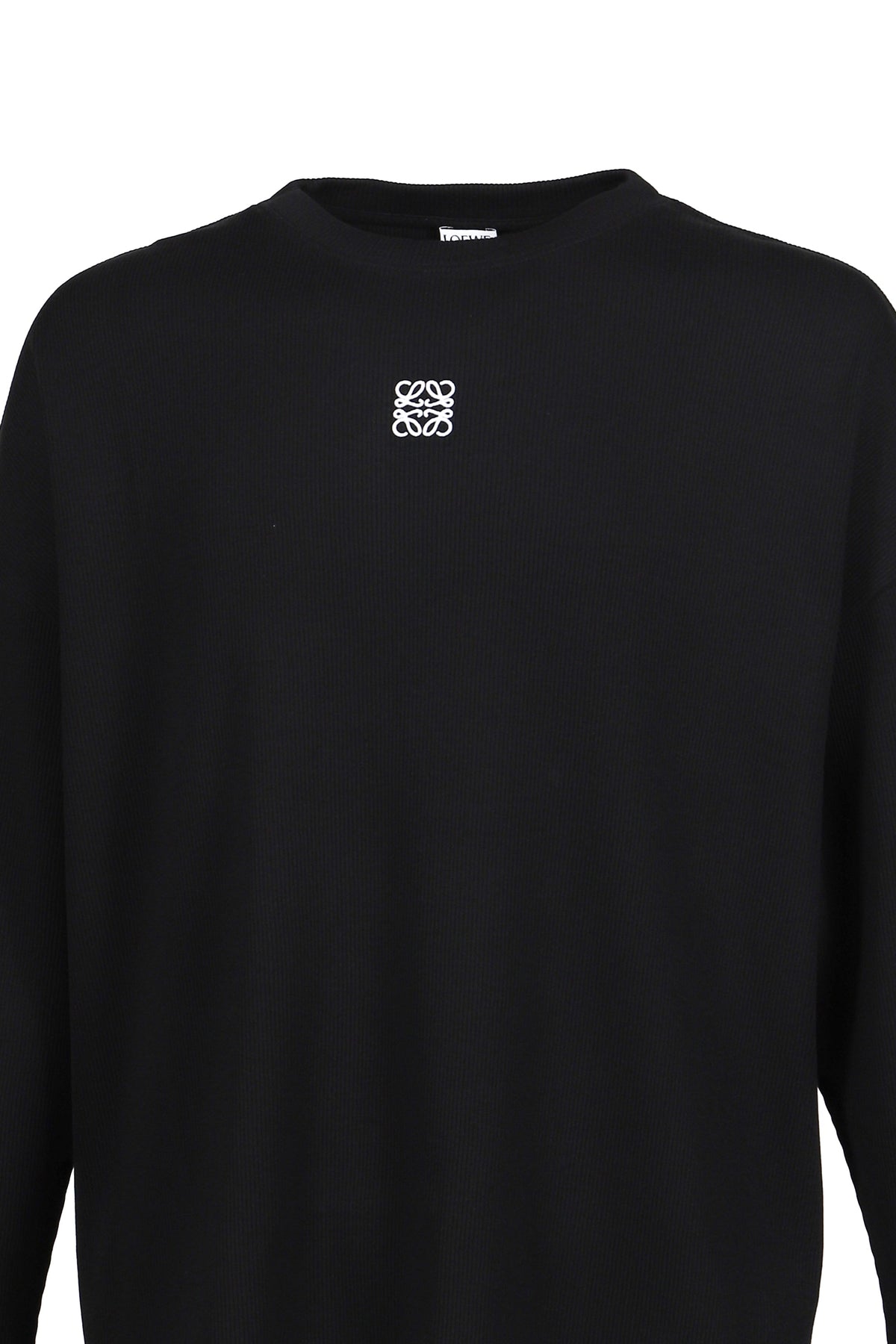LOEWE ロエベ 【本物保証】 Tシャツ ストリート系 メンズ LONG SLEEVE T-SHIRT / BLK