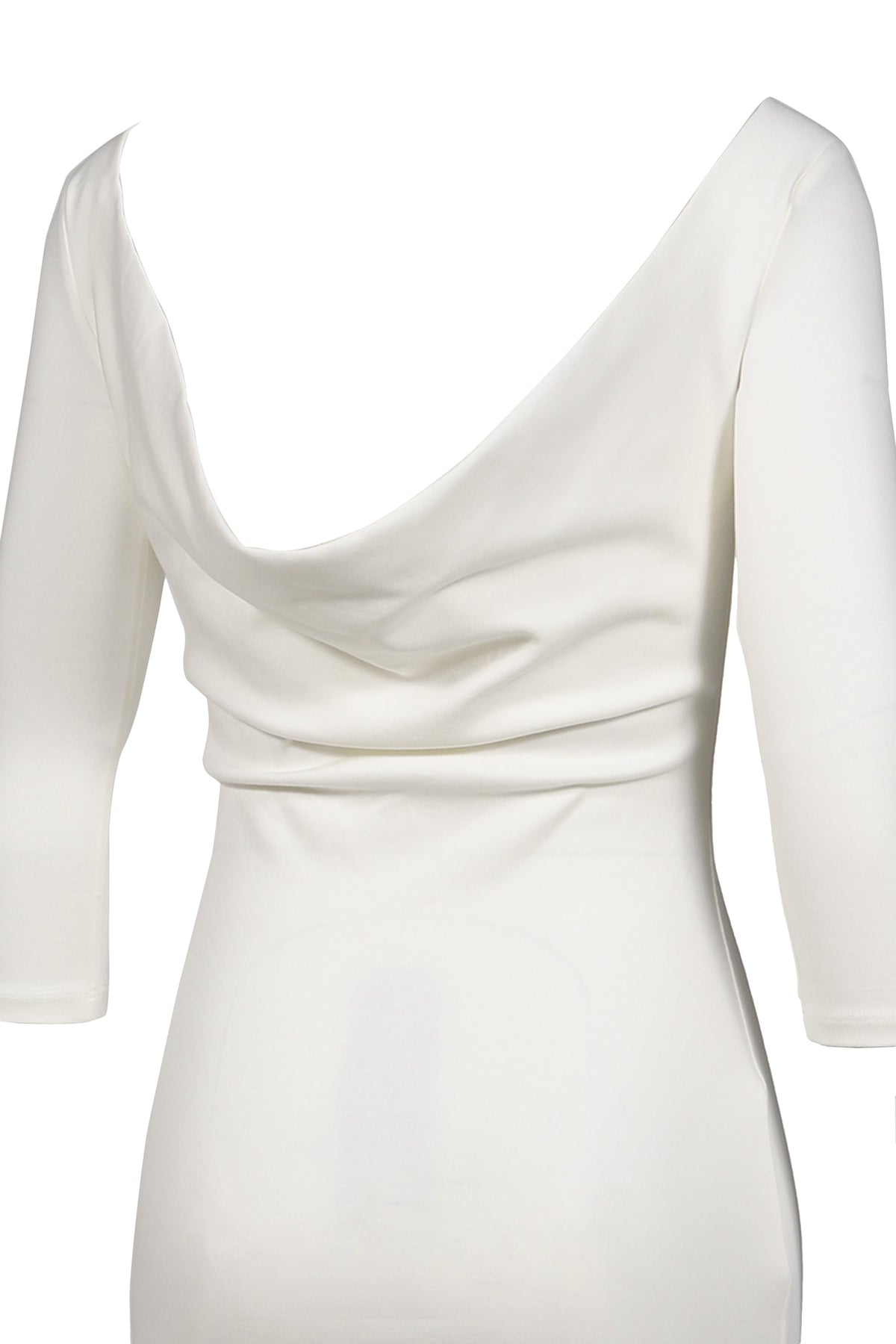 MARKGONG 【本物保証】 ワンピース ストリート系 レディース 3/4 SLEEVE BACKLESS MINI DRESS / WHT