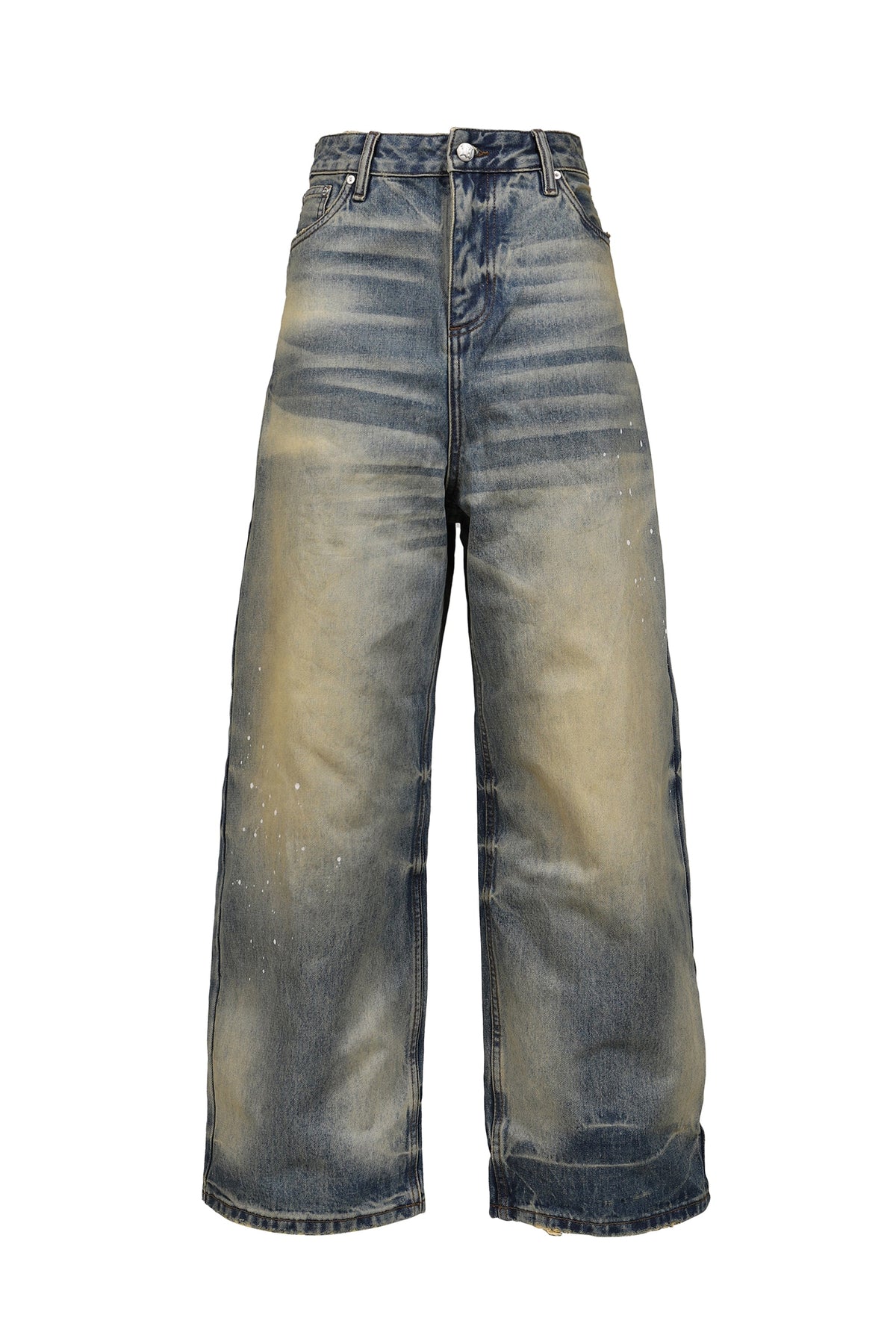 MISBHV 【本物保証】 デニムパンツ ストリート系 メンズ BAGGY DENIM TROUSERS / DIRT DENIM