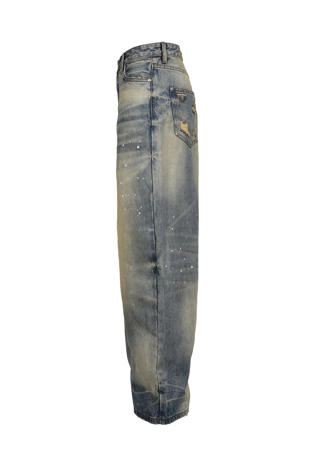 MISBHV 【本物保証】 デニムパンツ ストリート系 メンズ BAGGY DENIM TROUSERS / DIRT DENIM