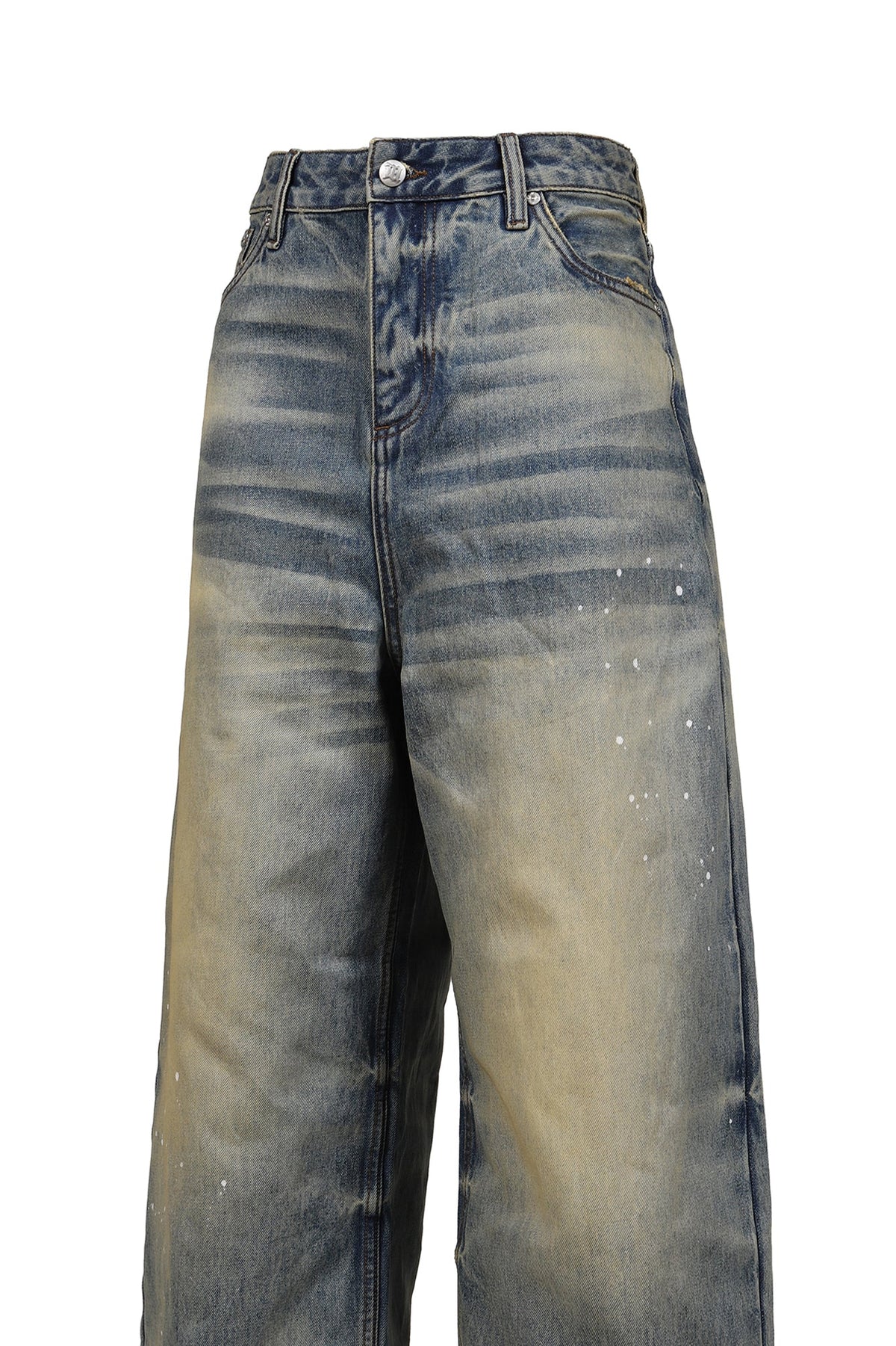 MISBHV 【本物保証】 デニムパンツ ストリート系 メンズ BAGGY DENIM TROUSERS / DIRT DENIM