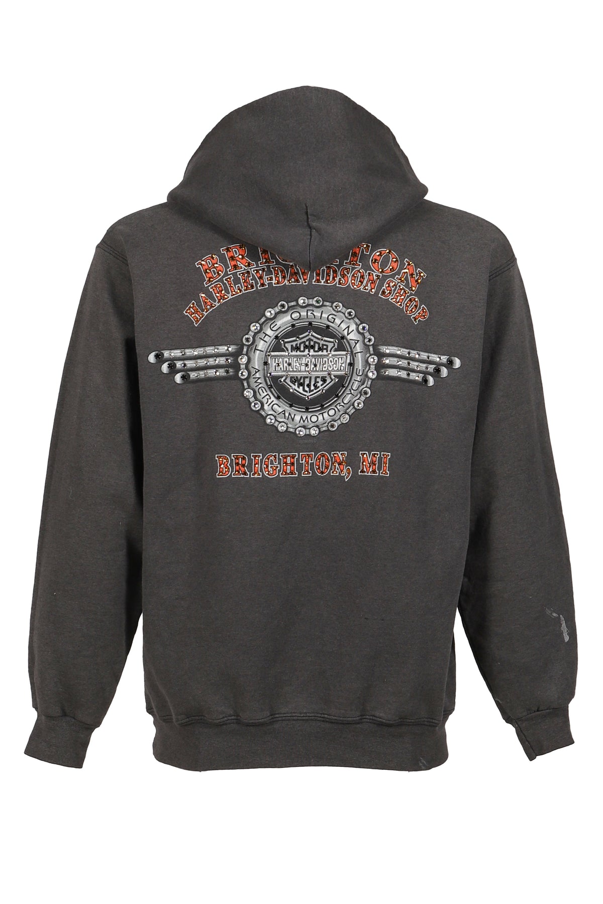 MLVINCE メルヴィンス 【本物保証】 パーカー ストリート系 メンズ BRIGHTON MI HOODIE / GRY